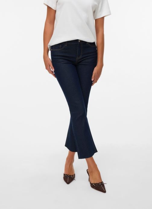 Vero Moda Jeans flare Vmsheila Mr Kick Flared Dnm Jeans Mix Ga femme bleu