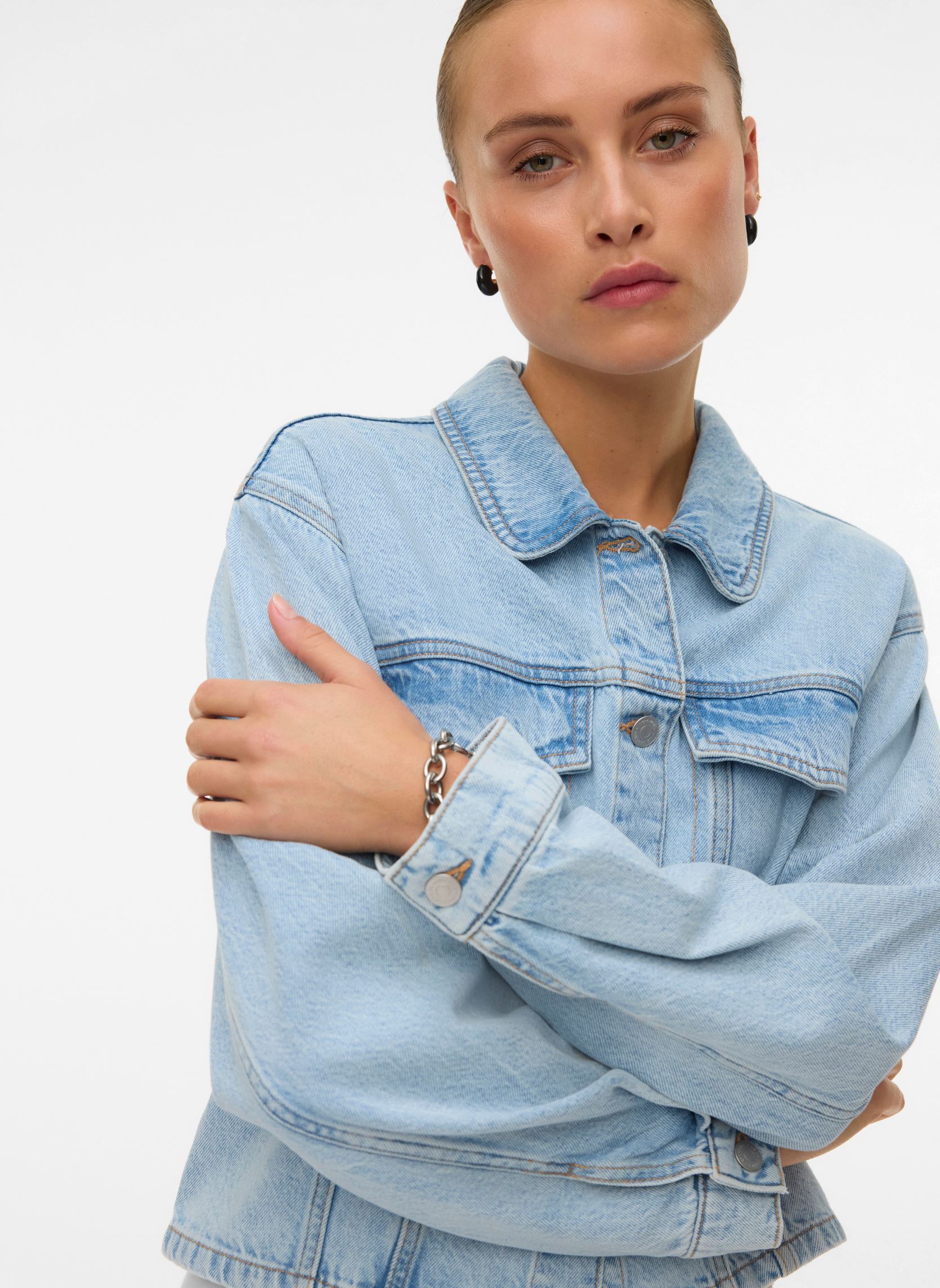 Vêtements Vero Moda Vmaya Ls Jacket Mix pour Femme - vue 1