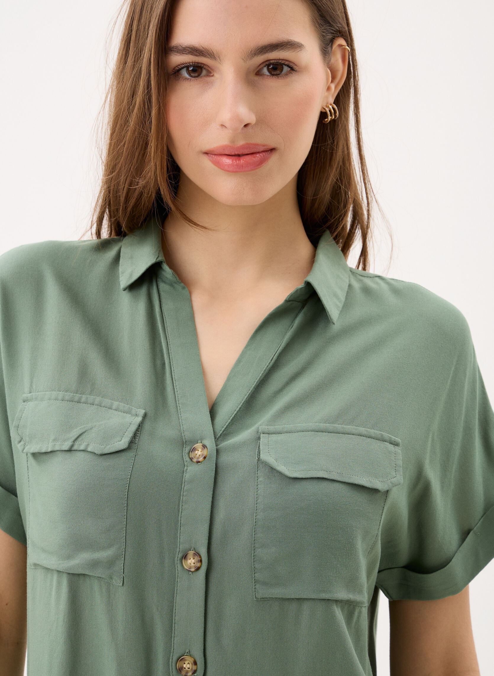 Chemises manches courtes Vmbumpy Ss Shirt Wvn Noos femme gris Vero Moda Chemises manches courtes Vmbumpy Ss Shirt Wvn Noos femme gris Laurel Wreath