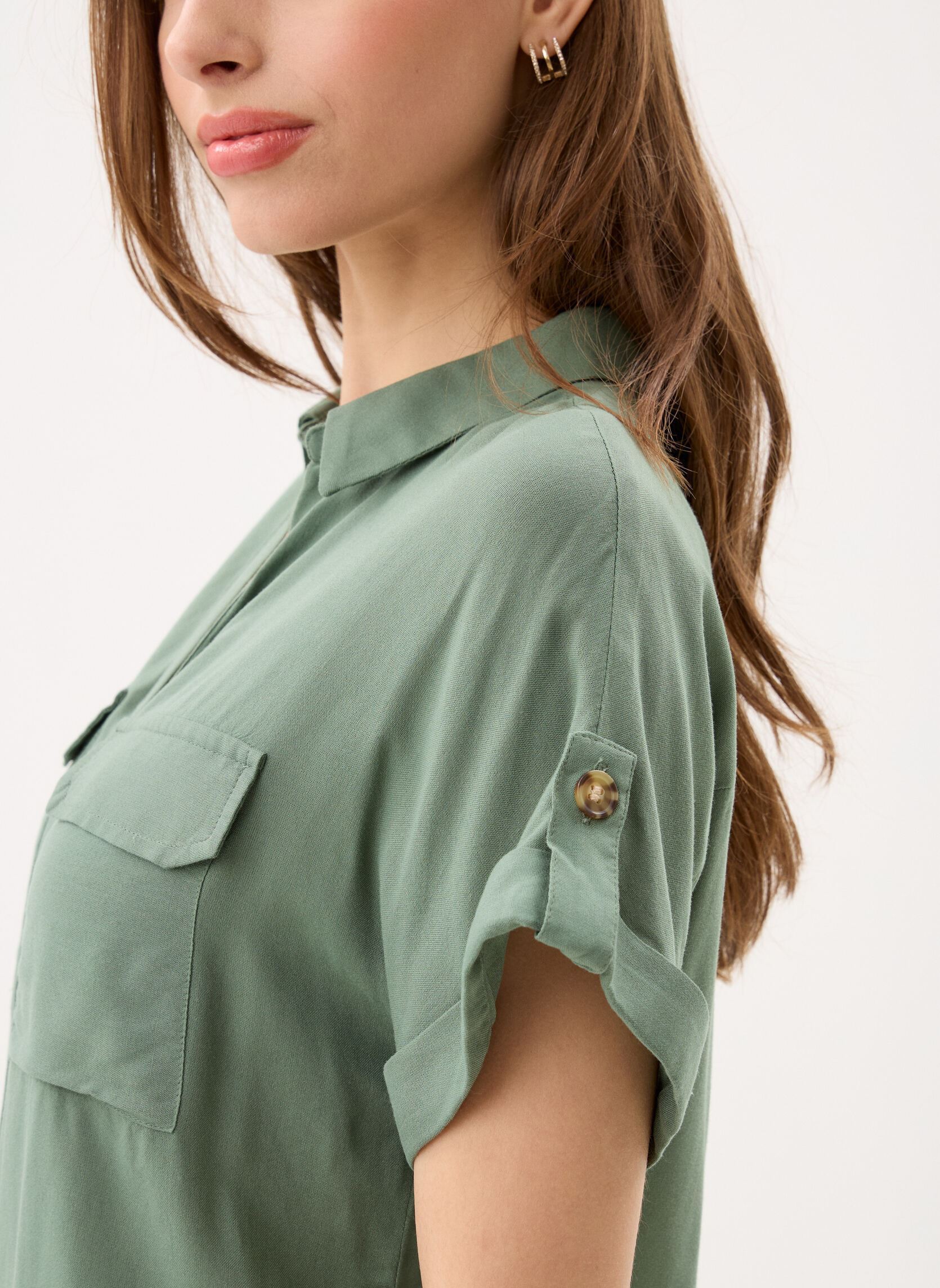 Chemises manches courtes Vmbumpy Ss Shirt Wvn Noos femme gris Vero Moda Chemises manches courtes Vmbumpy Ss Shirt Wvn Noos femme gris Laurel Wreath