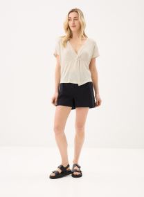 Tee-shirts manches courtes Vmjamiya S/S Knot Top Jrs Btq femme noir Vero Moda Tee-shirts manches courtes Vmjamiya S/S Knot Top Jrs Btq femme noir Birch