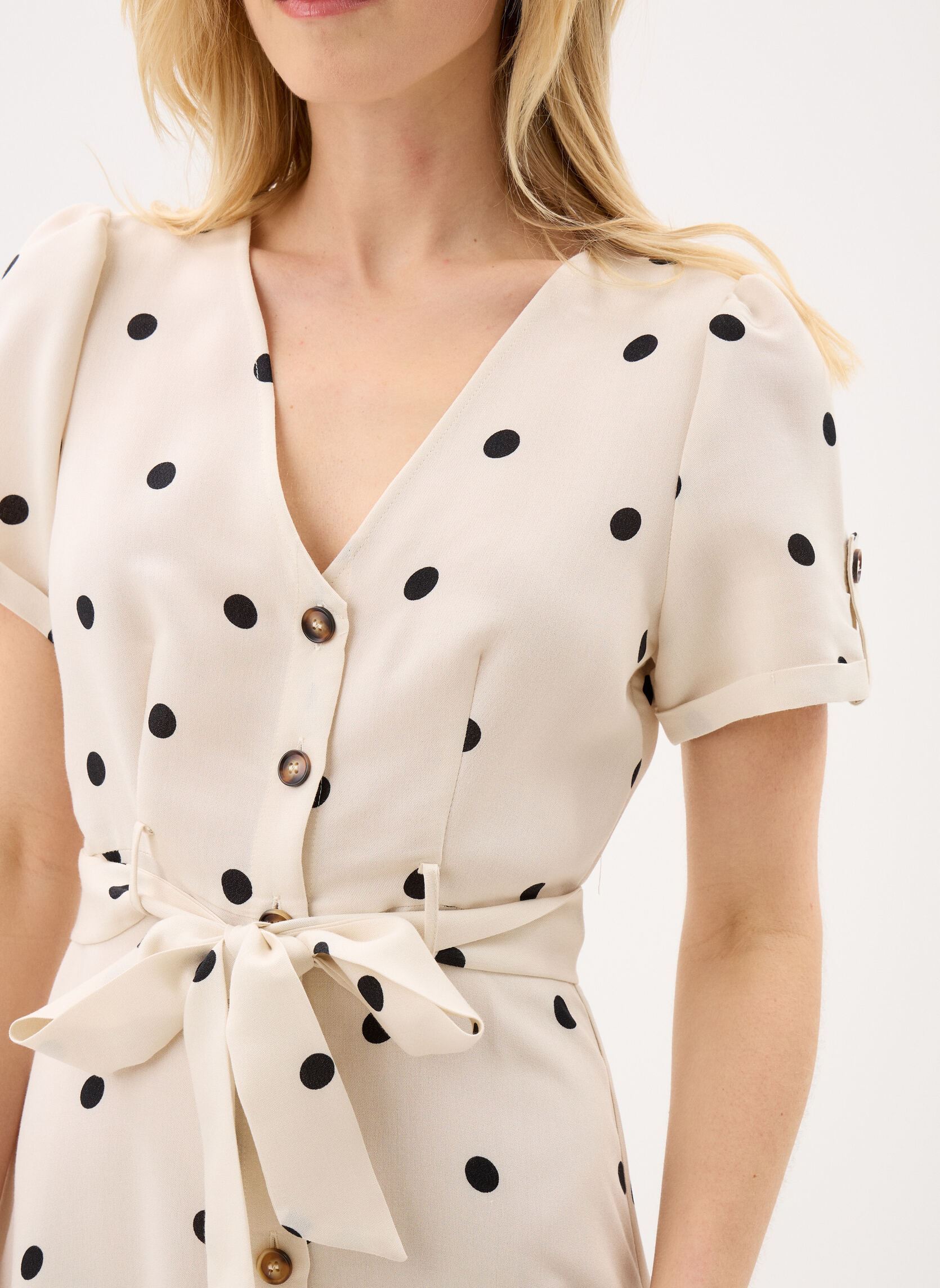 Robes Vmjoan S/S 7/8 Shirt Dress Wvn Btq femme beige Vero Moda Robes Vmjoan S/S 7/8 Shirt Dress Wvn Btq femme beige Birch
