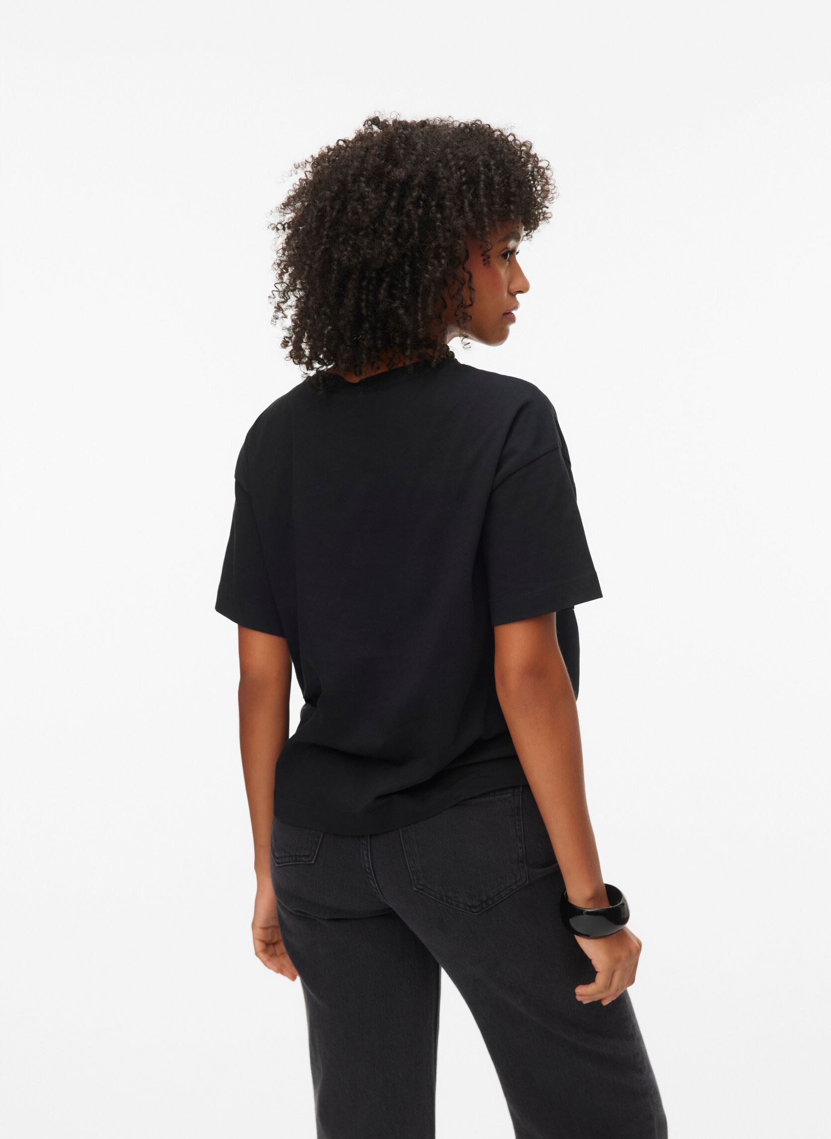 Camisetas de manga corta Vmjumbo S/S O-Neck T-Shirt Jrs Btq mujer negro Vero Moda Camisetas de manga corta Vmjumbo S/S O-Neck T-Shirt Jrs Btq mujer negro Black