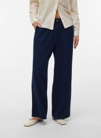 Wijde broeken Vmmymilo Nila Mw Wide Dad Pant Wvn Ga dames blauw