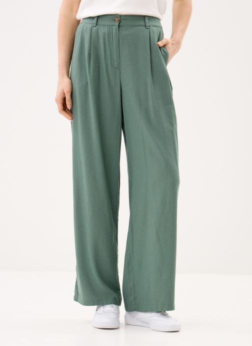 Vero Moda Wijde broeken Vmmymilo Nila Mw Wide Dad Pant Wvn Ga dames grijs
