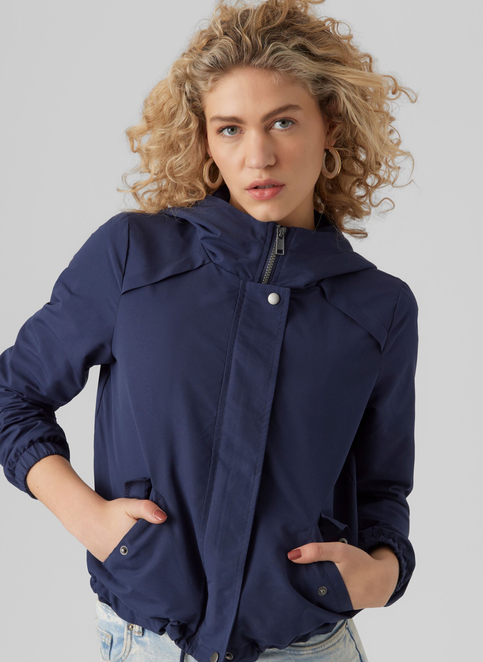 VERO MODA Vmzoa Parka Courte Noos Crème Irlandaise Femme - vue 1