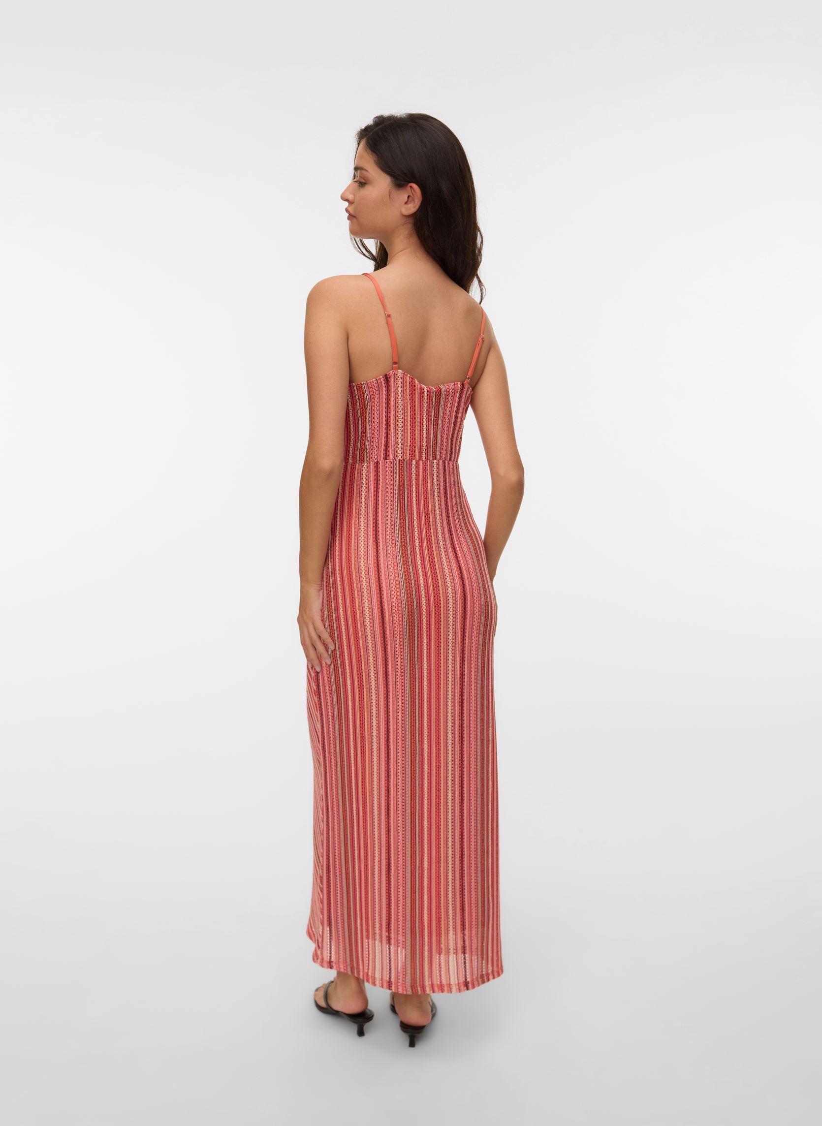 Lange Kleider Vmdemi Singlet Dress Jrs Ga damen rosa Vero Moda Lange Kleider Vmdemi Singlet Dress Jrs Ga damen rosa Coral Paradise