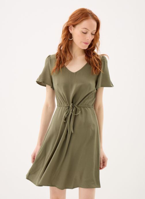 Vero Moda Jurken Vmeasy Joy Ss Short Dress Wvn Ga dames groen