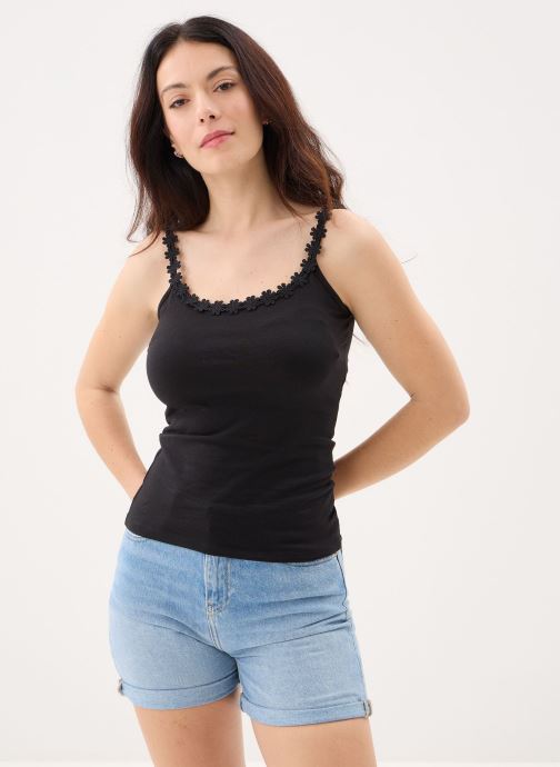Vero Moda Tops Vmflora Tank Top Jrs Box dames zwart