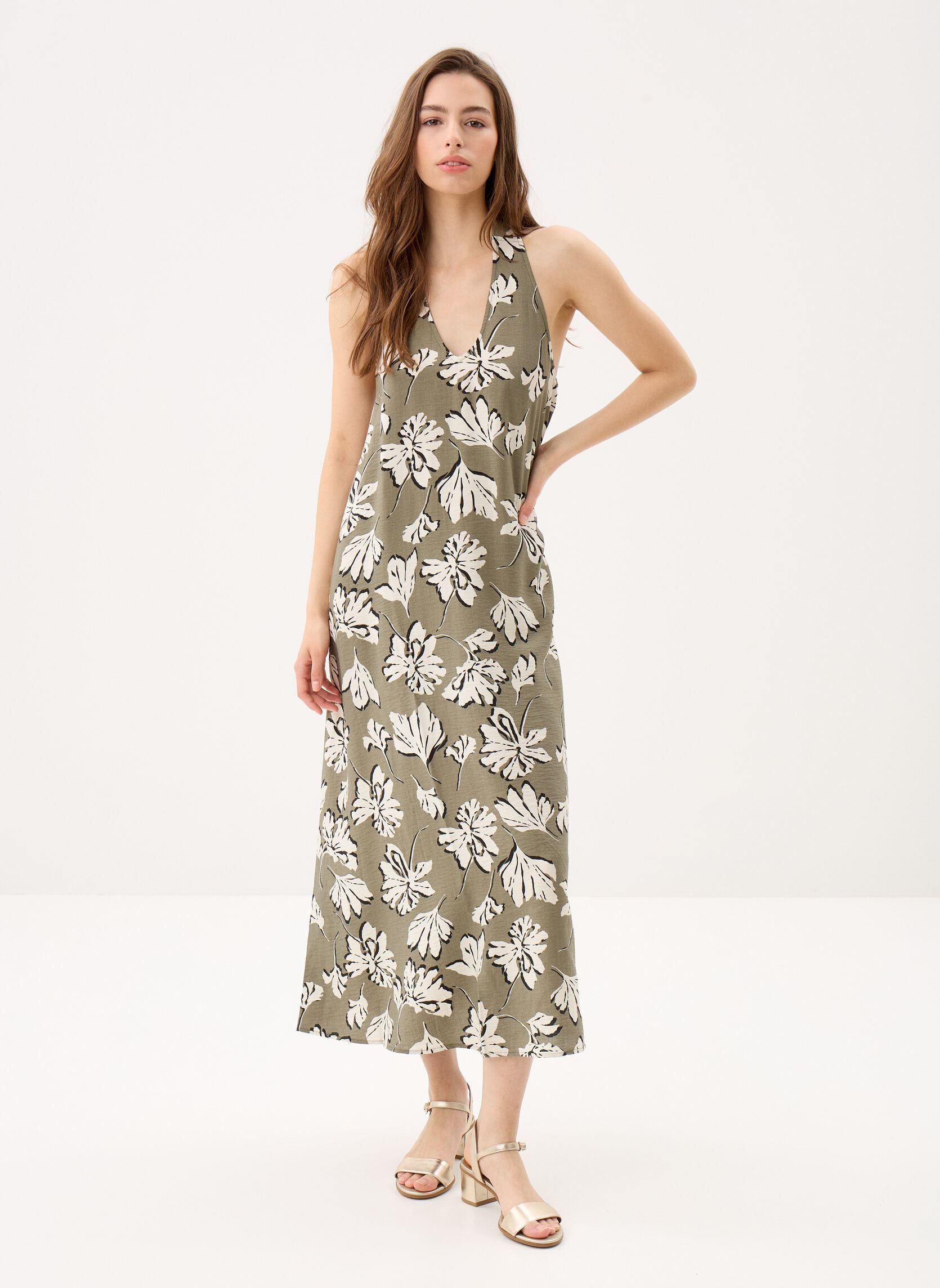 Robes Vmjennifer S/L Ankle Dress Wvn Btq Sp femme vert Vero Moda Robes Vmjennifer S/L Ankle Dress Wvn Btq Sp femme vert KALAMATA