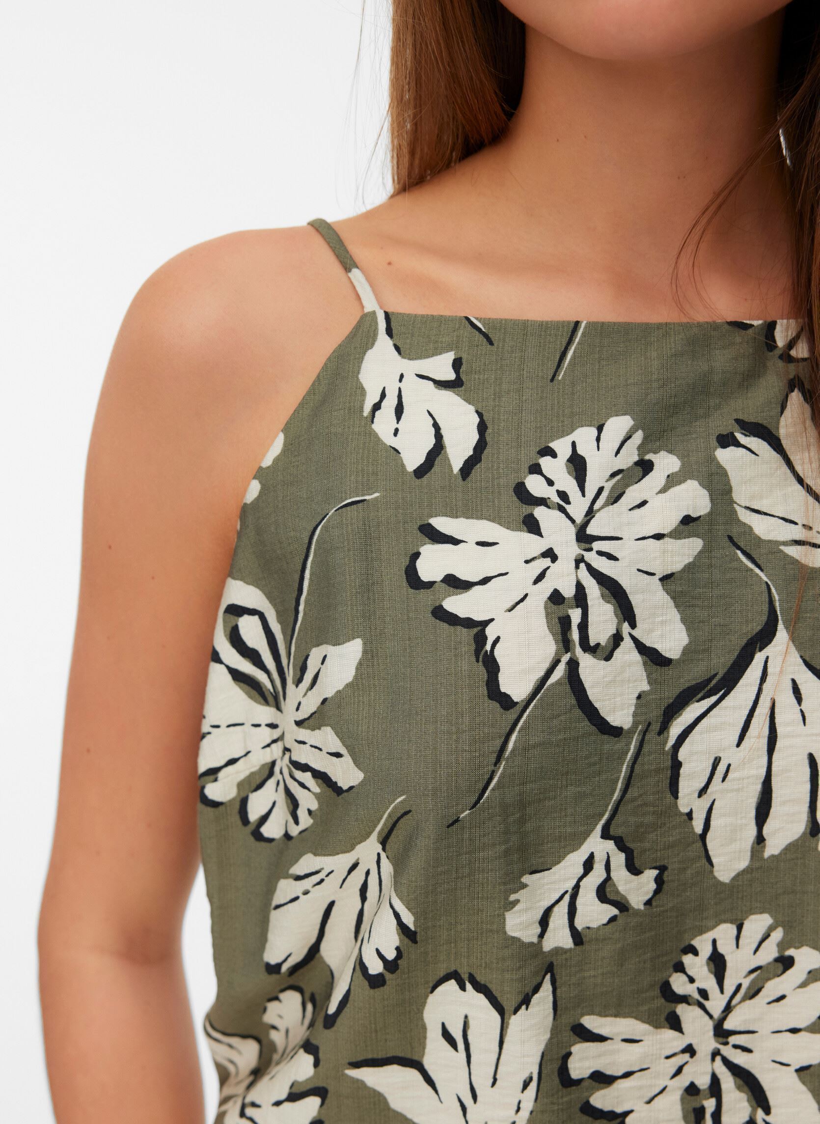 Tops Vmjennifer Singlet Top Wvn Btq Sp femme vert Vero Moda Tops Vmjennifer Singlet Top Wvn Btq Sp femme vert Kalamata