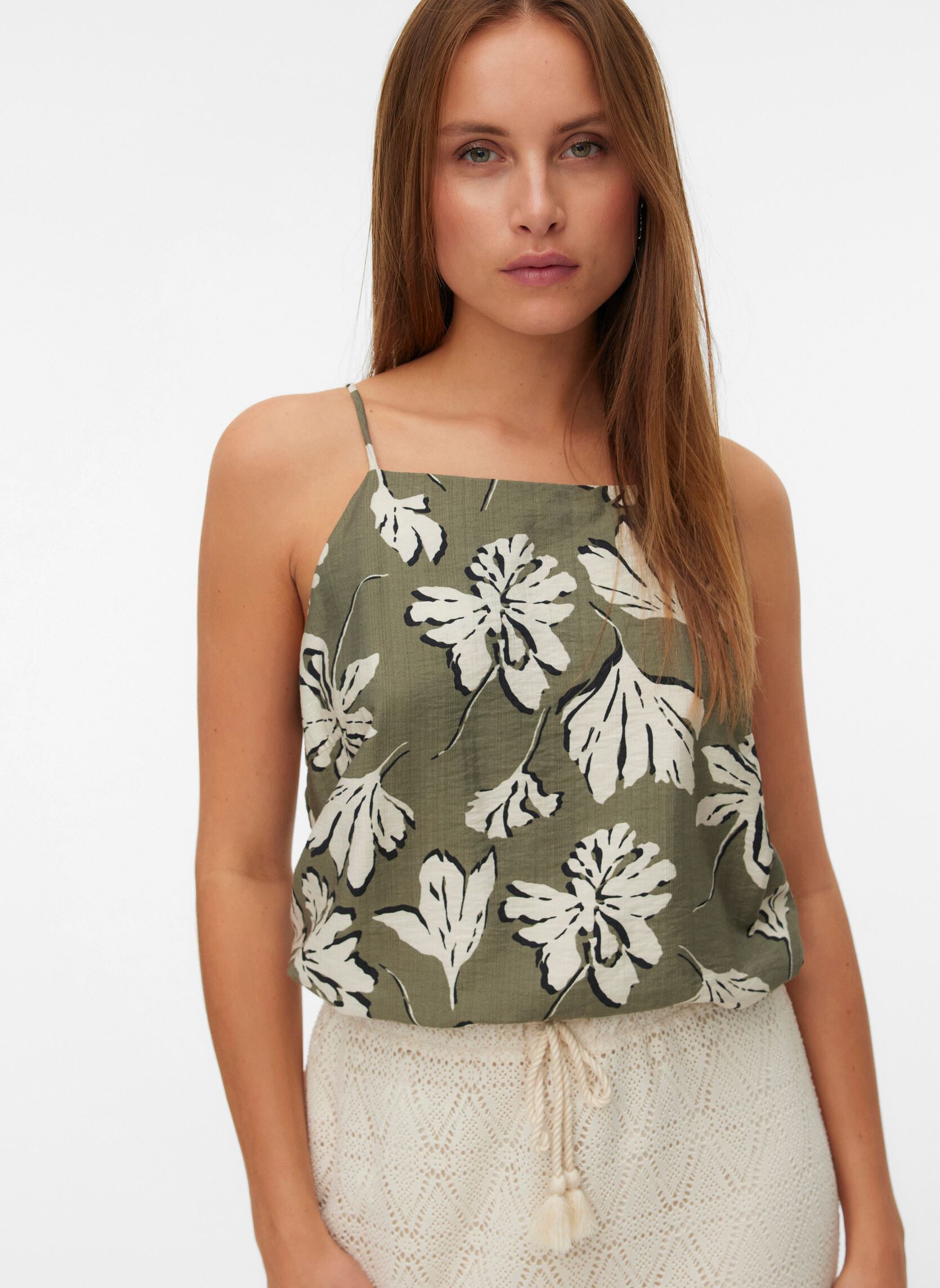 Vêtements Vero Moda Vmjennifer Singlet Top Wvn Btq Sp pour Femme - vue 1