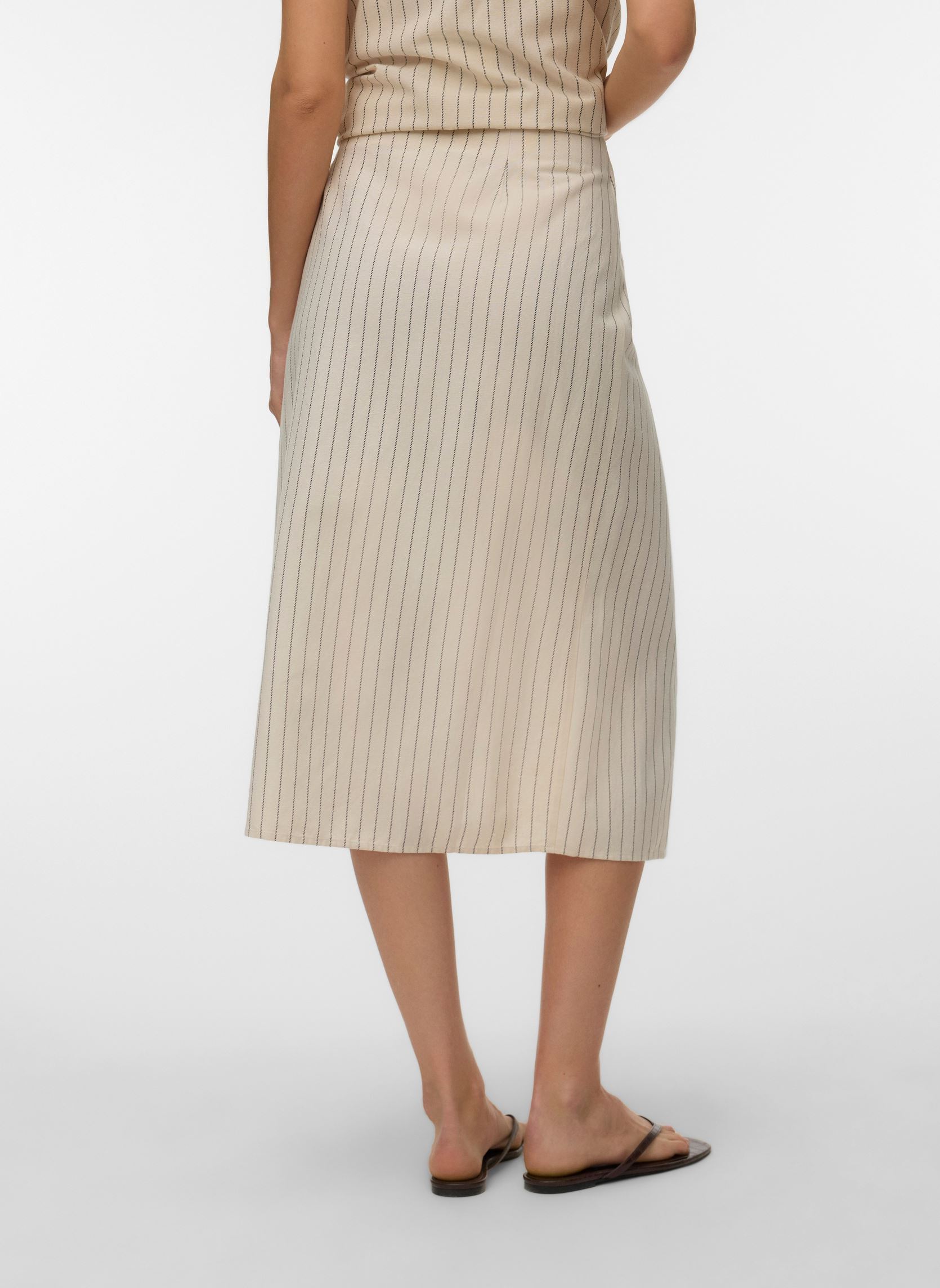 Midi-Röcke Vmjosephine Mw 7/8 Skirt Wvn Btq Sp damen beige Vero Moda Midi-Röcke Vmjosephine Mw 7/8 Skirt Wvn Btq Sp damen beige Birch