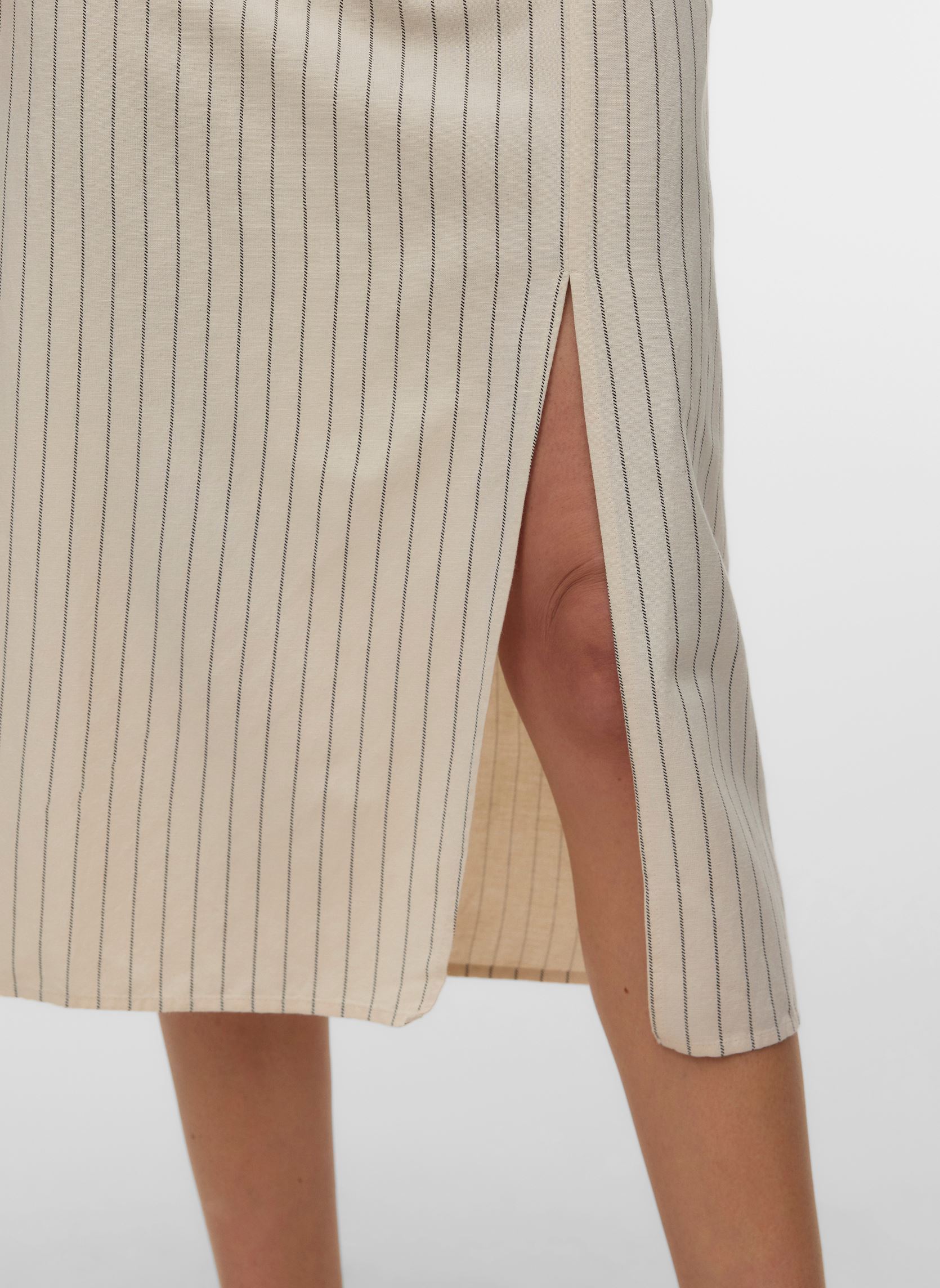 Midi-Röcke Vmjosephine Mw 7/8 Skirt Wvn Btq Sp damen beige Vero Moda Midi-Röcke Vmjosephine Mw 7/8 Skirt Wvn Btq Sp damen beige Birch