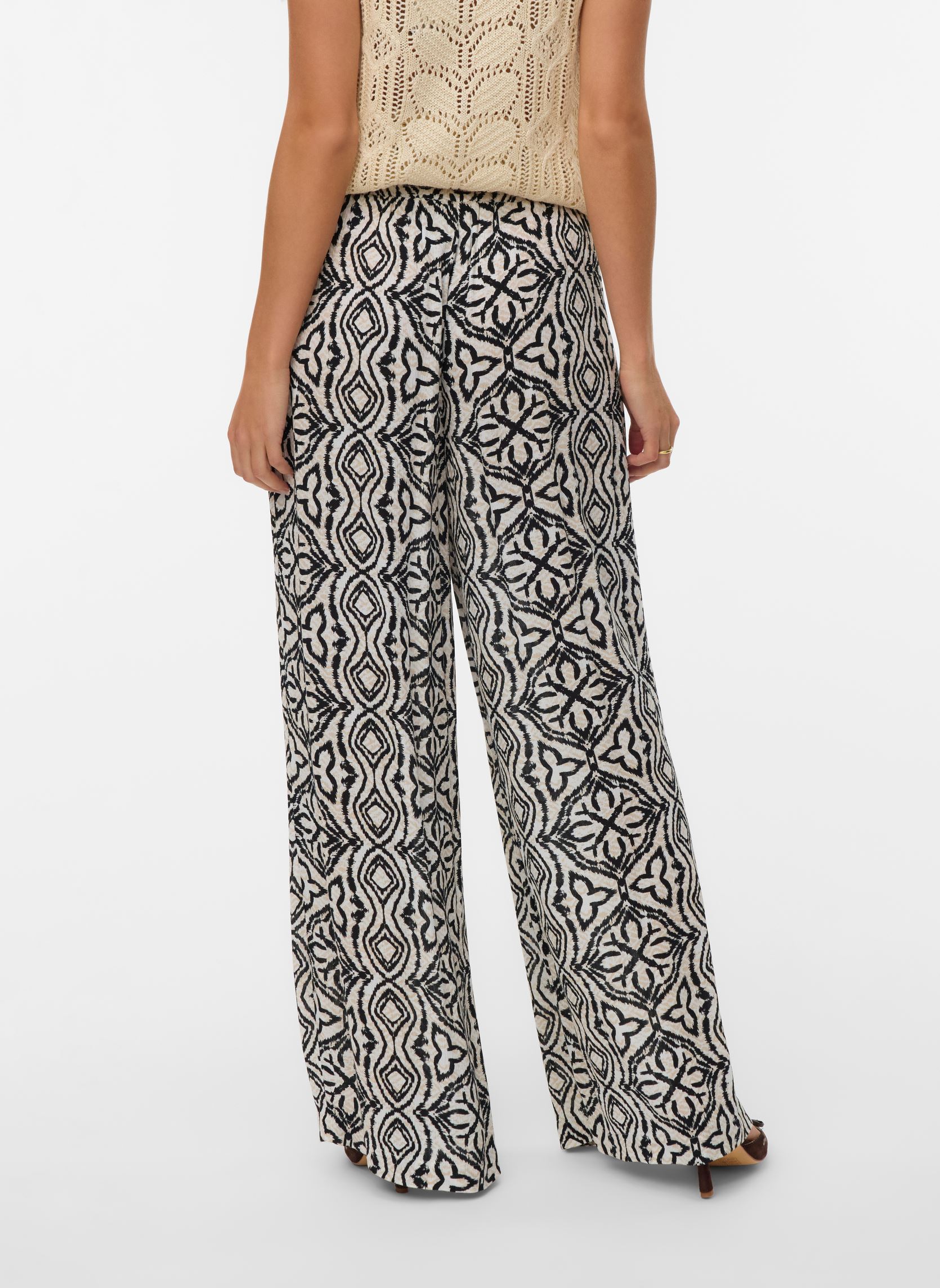 Weite Hosen Vmmenny Hw Wide Pants Wvn Ga damen beige Vero Moda Weite Hosen Vmmenny Hw Wide Pants Wvn Ga damen beige Birch