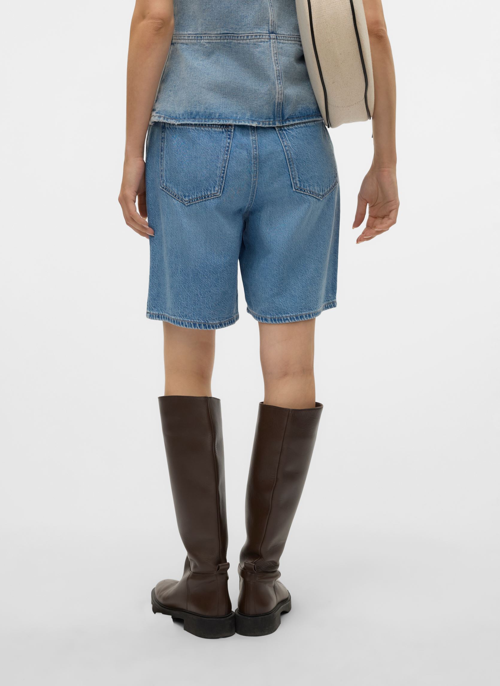 Shorts Vmvilla Mr Bermuda Dnm Shorts Mix damen blau Vero Moda Shorts Vmvilla Mr Bermuda Dnm Shorts Mix damen blau Light Blue Denim