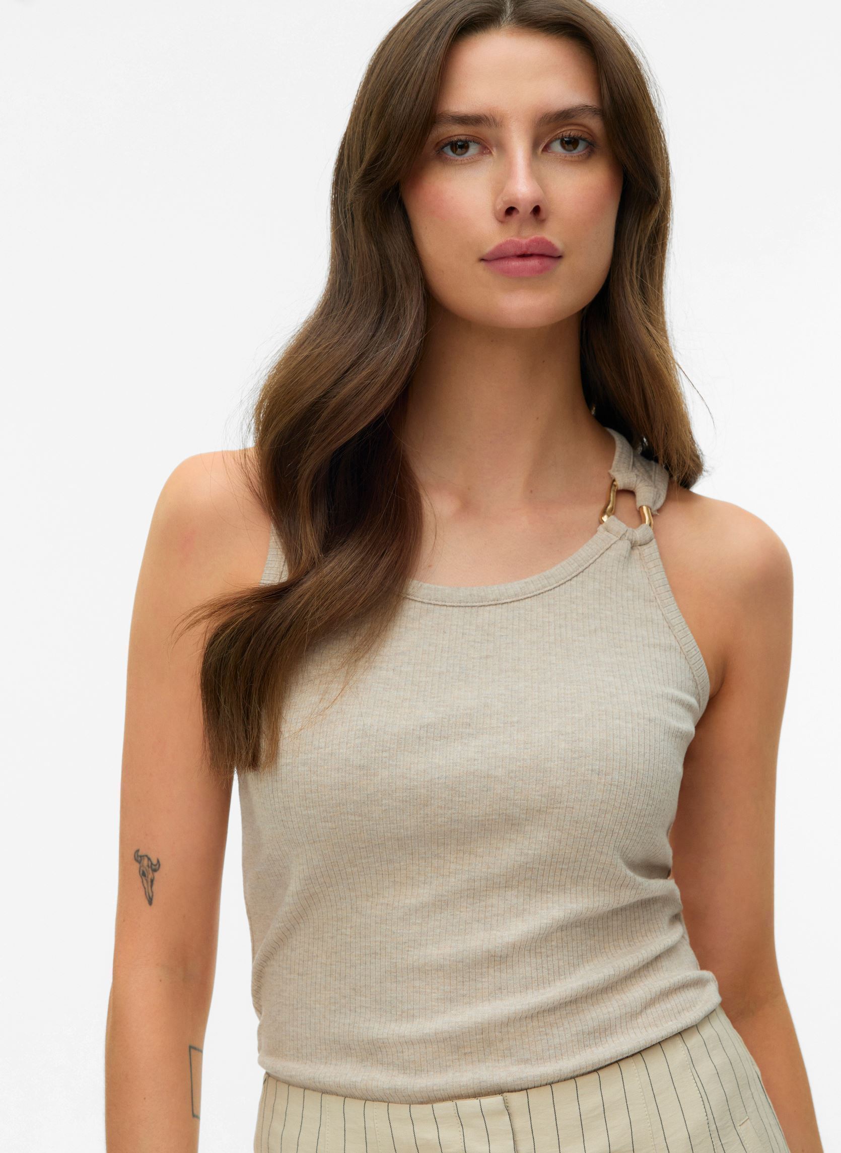 Vêtements Vero Moda Vmkiki / O Neck Top Jrs Btq pour