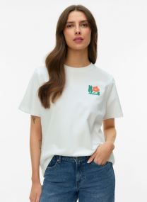 Débardeurs Vmmariane Caty Ss Top Box Jrs femme blanc