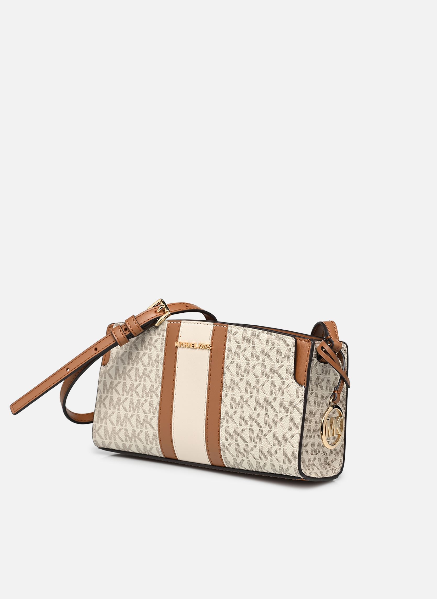 Umhängetaschen BECCA SM EW XBODY damen weiß Michael Michael Kors Umhängetaschen BECCA SM EW XBODY damen weiß Vanilla/Acrn