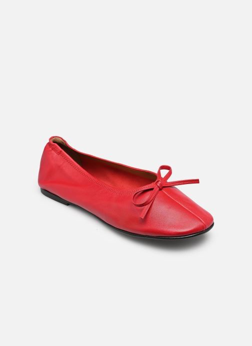Flattered Klassieke ballerina's Blaise Leather dames rood
