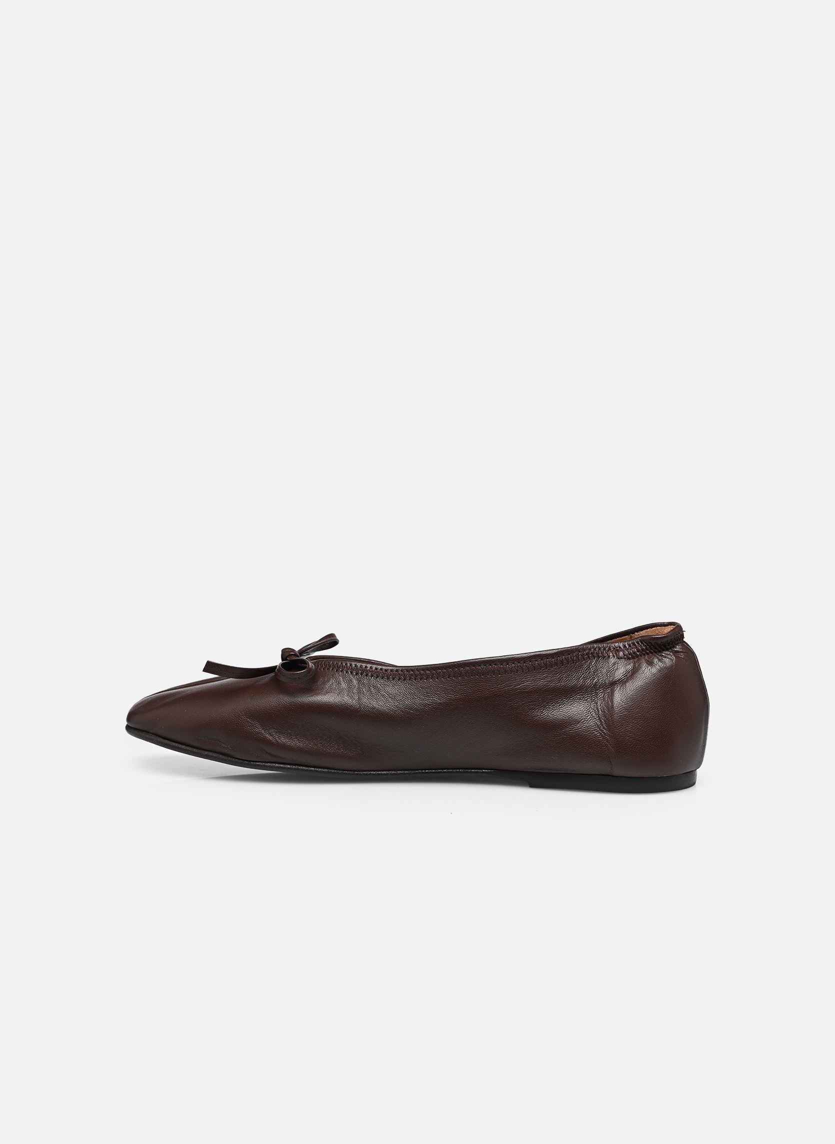 Klassische Ballerinas Blaise Leather damen schwarz Flattered Klassische Ballerinas Blaise Leather damen schwarz Chocolate