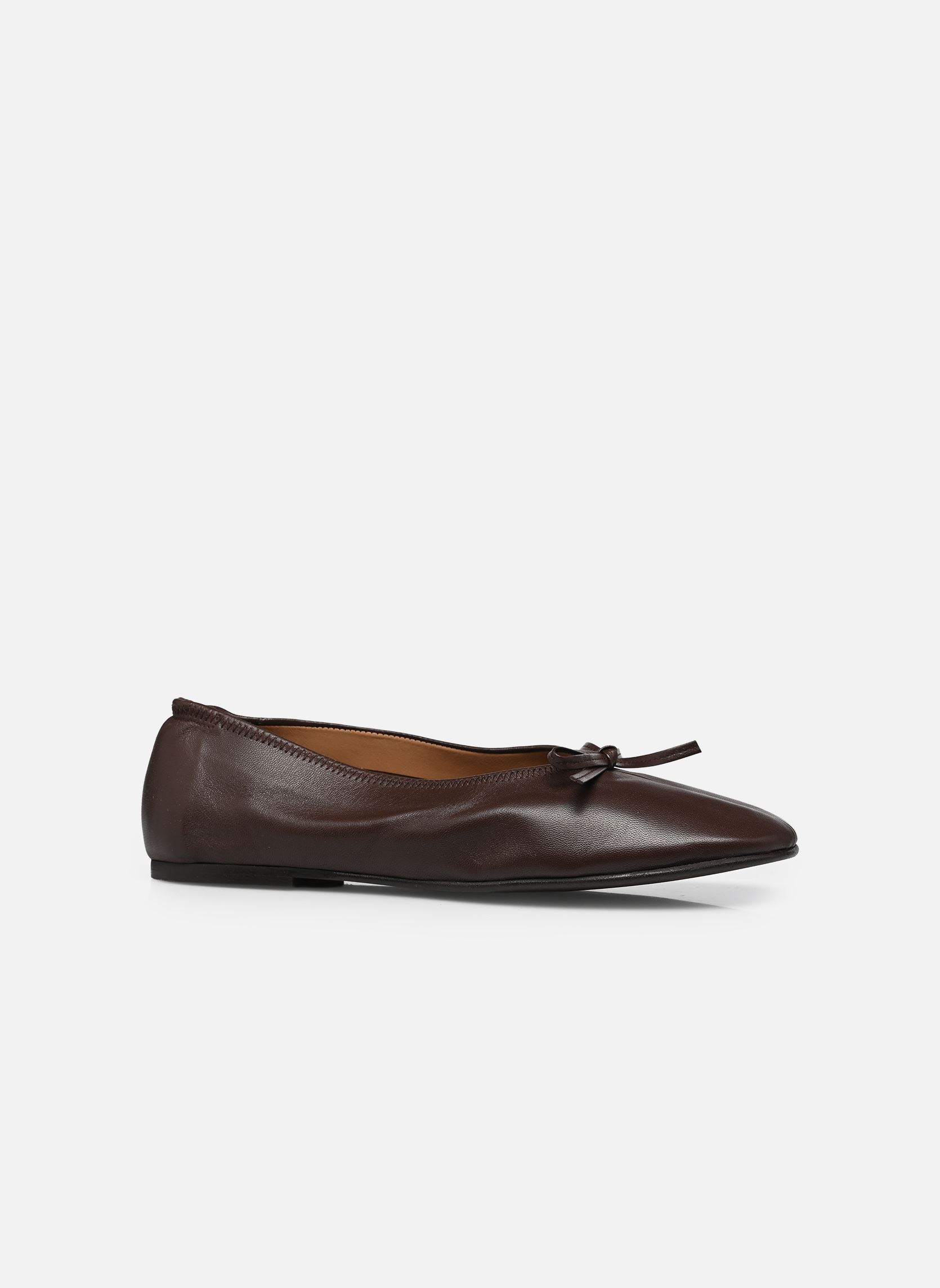 Klassische Ballerinas Blaise Leather damen schwarz Flattered Klassische Ballerinas Blaise Leather damen schwarz Chocolate