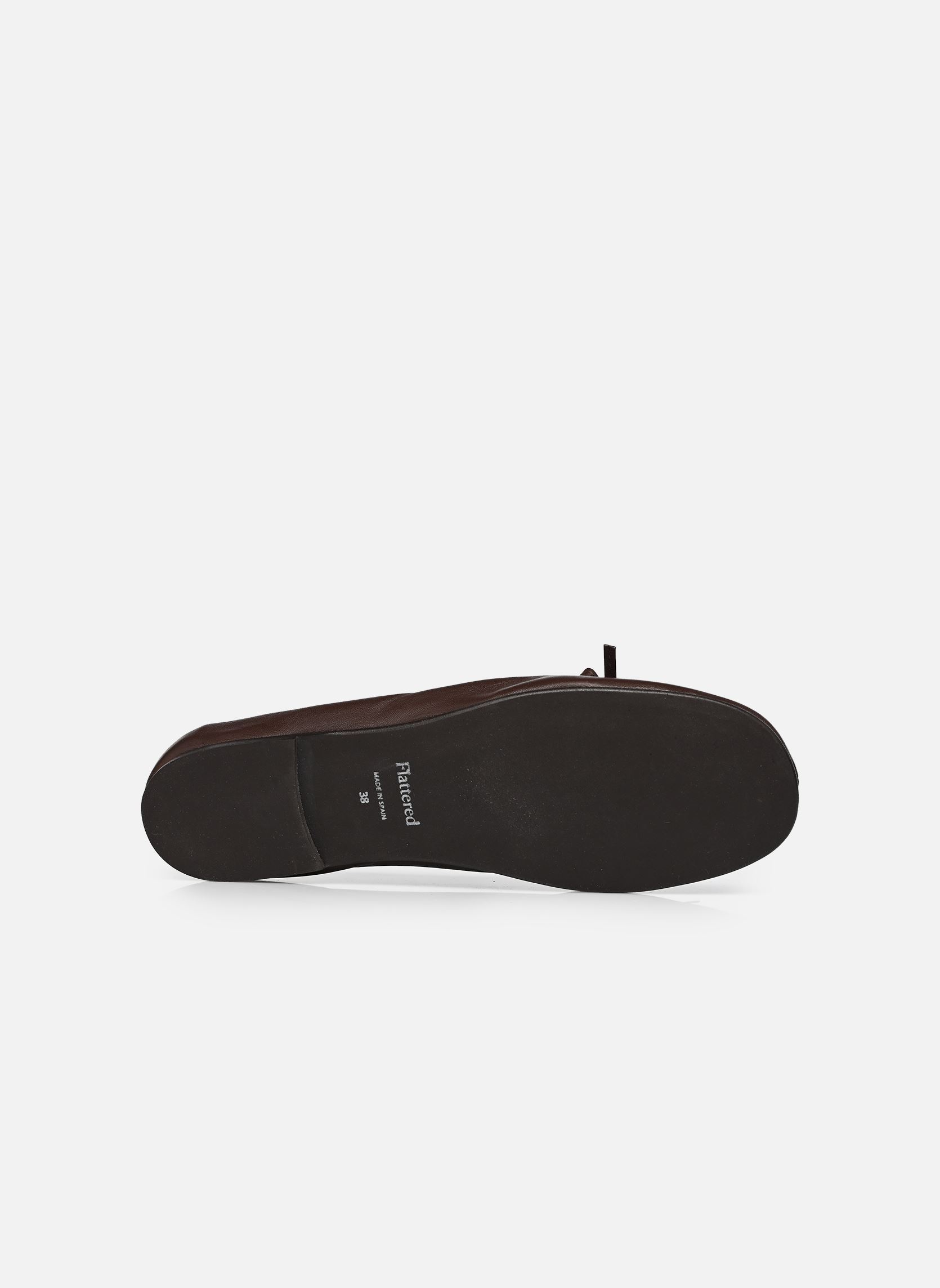 Klassische Ballerinas Blaise Leather damen schwarz Flattered Klassische Ballerinas Blaise Leather damen schwarz Chocolate