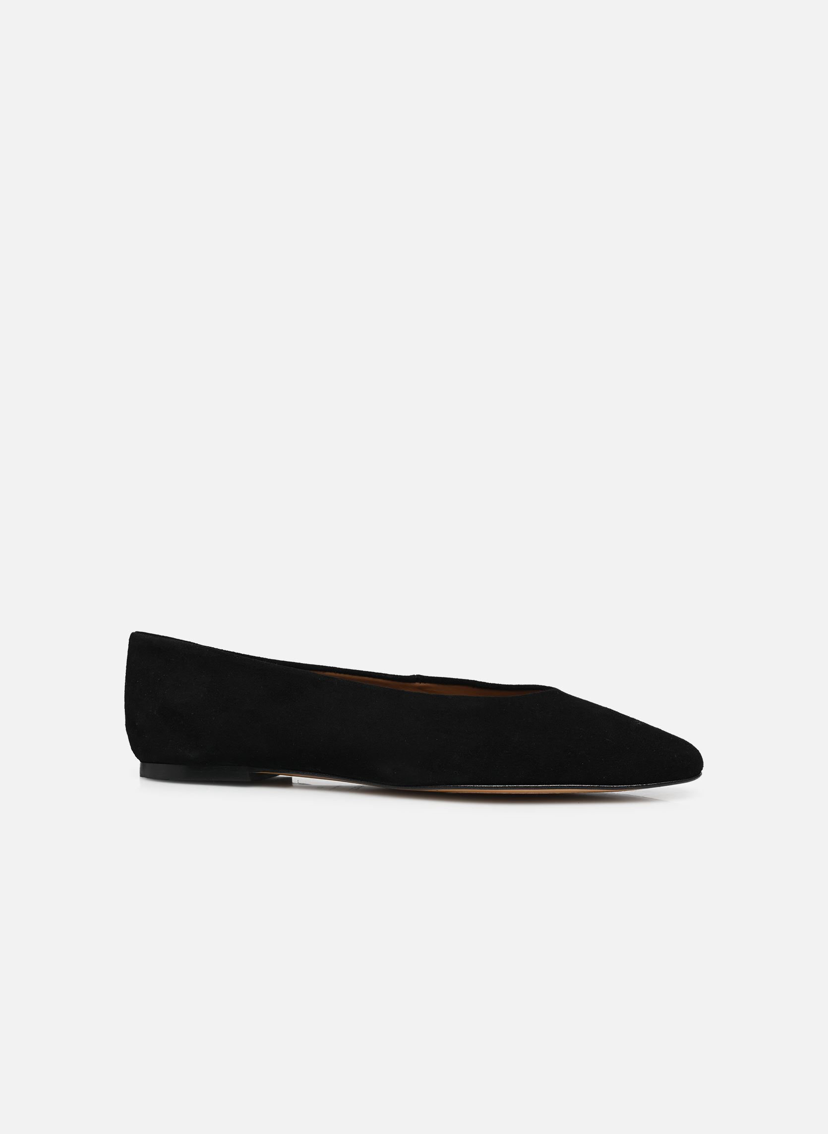 Klassische Ballerinas Belinda Suede damen schwarz Flattered Klassische Ballerinas Belinda Suede damen schwarz BLACK