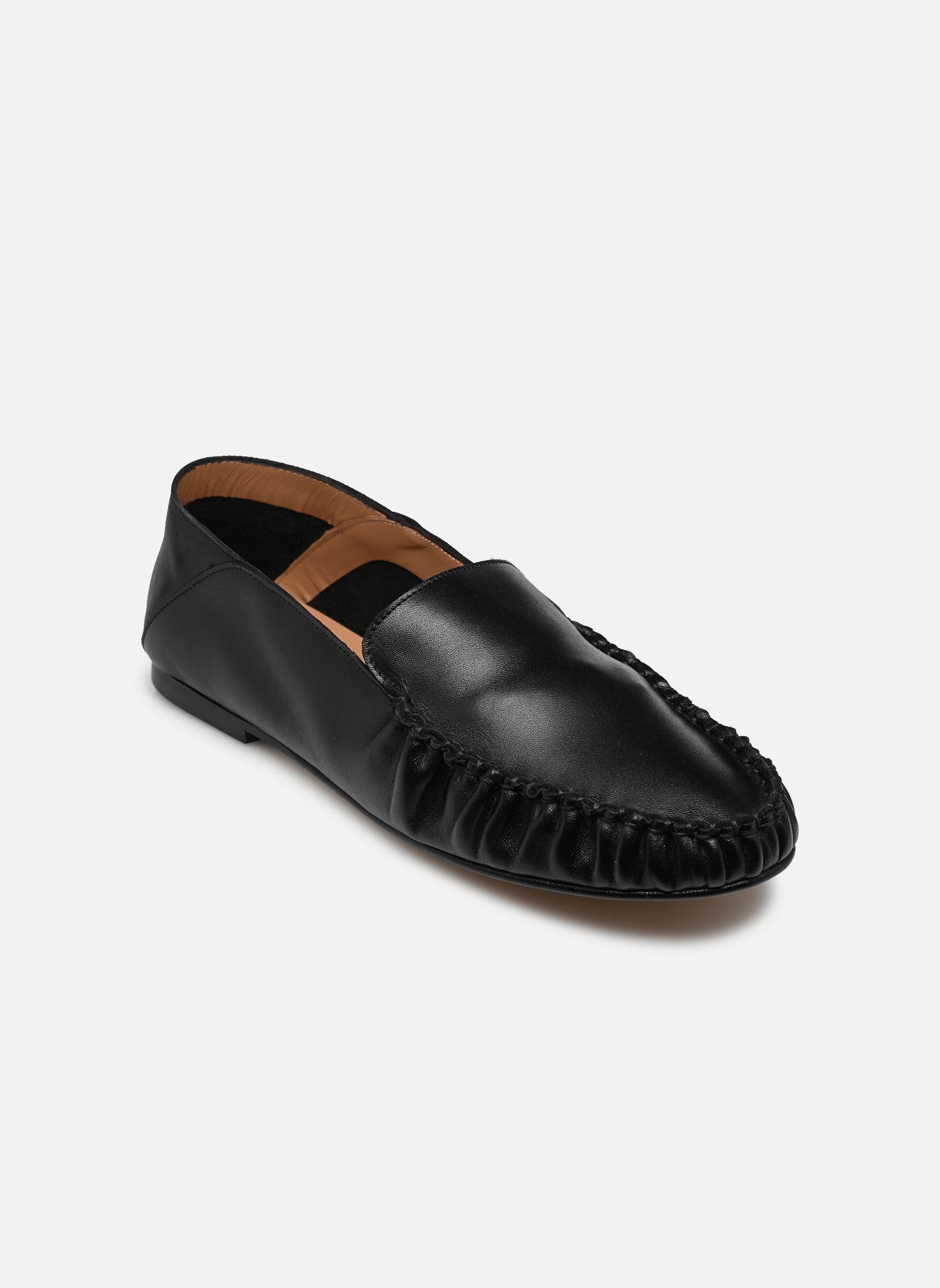 Mocassins Bon Bon Leather femme noir Flattered Mocassins Bon Bon Leather femme noir BLACK