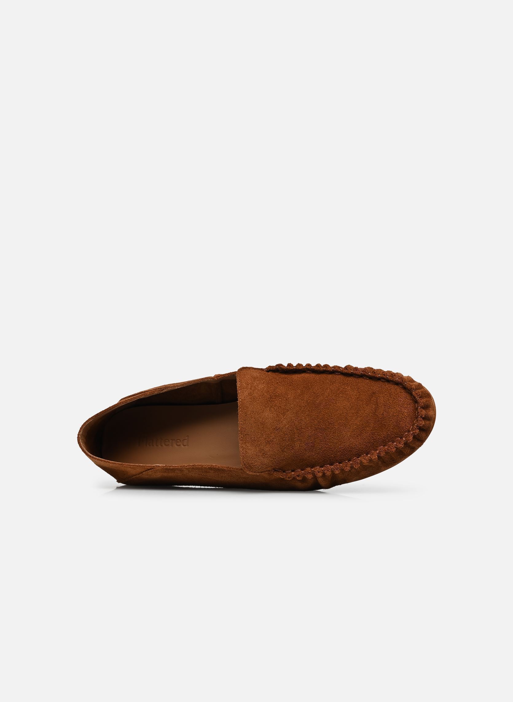 Mocassins Bon Bon Leather femme marron Flattered Mocassins Bon Bon Leather femme marron BOURBON