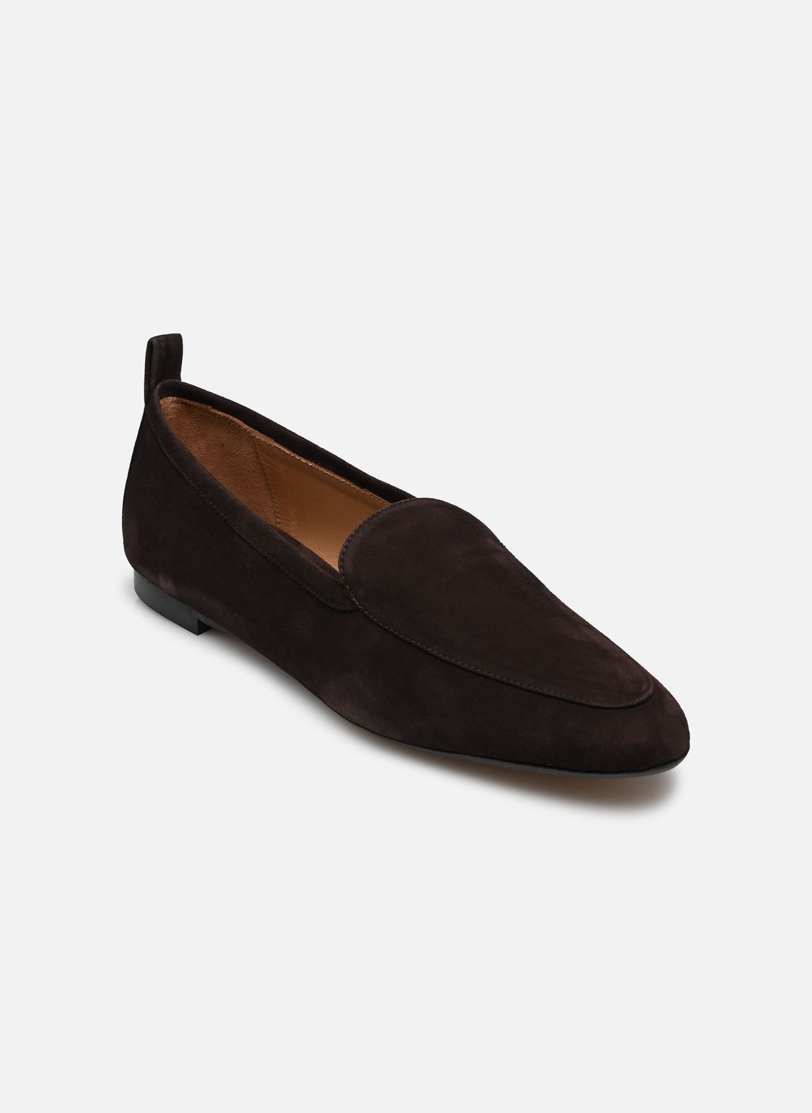 Mocassins Cajsa Suede femme marron Flattered Mocassins Cajsa Suede femme marron CHOCOLATE