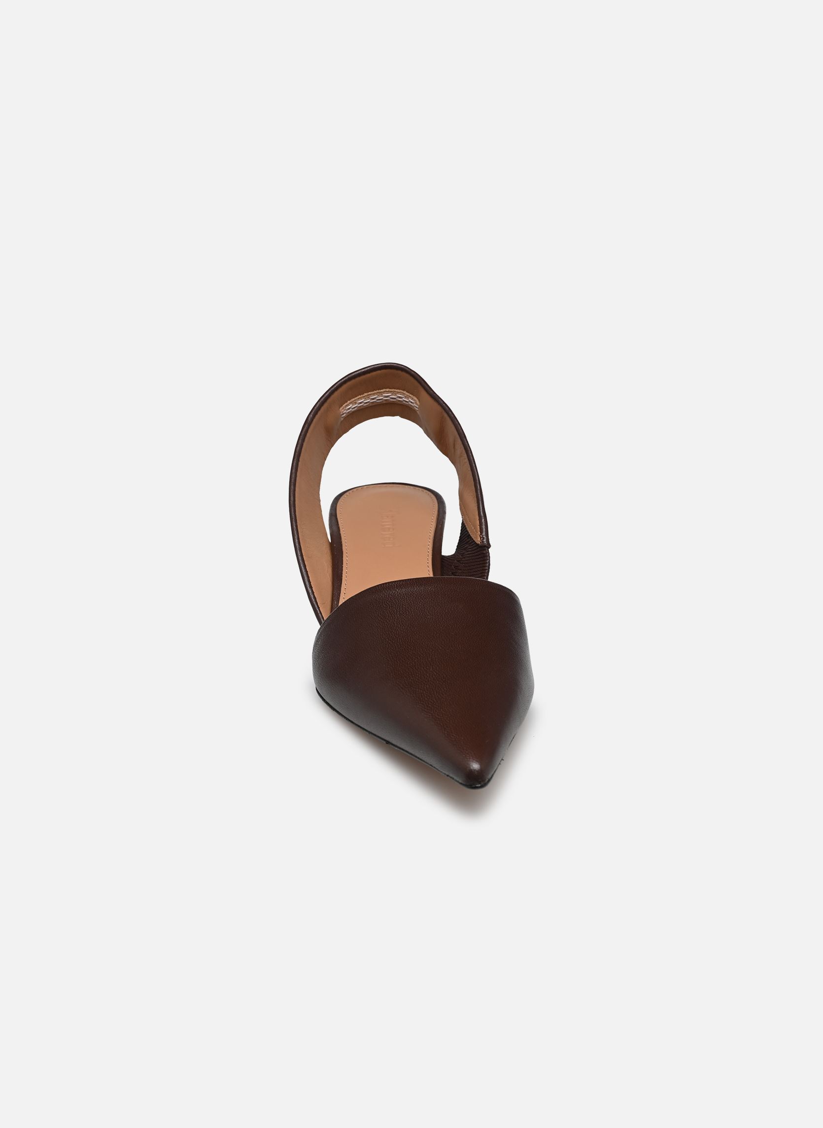 Pumps mit Riemchen Ninni Leather damen braun Flattered Pumps mit Riemchen Ninni Leather damen braun Chocolate