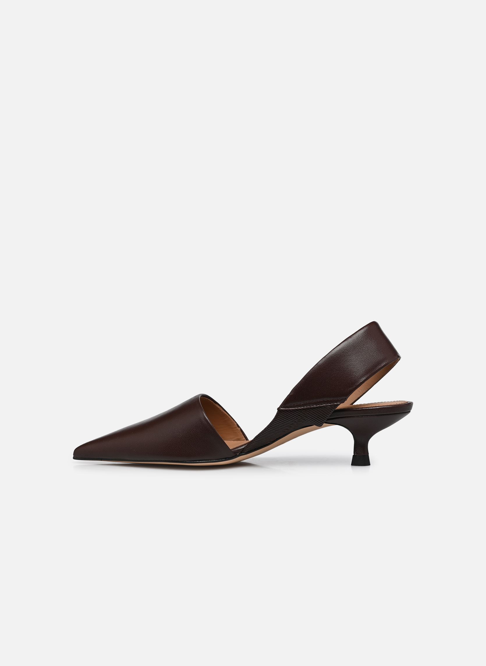 Pumps mit Riemchen Ninni Leather damen braun Flattered Pumps mit Riemchen Ninni Leather damen braun Chocolate