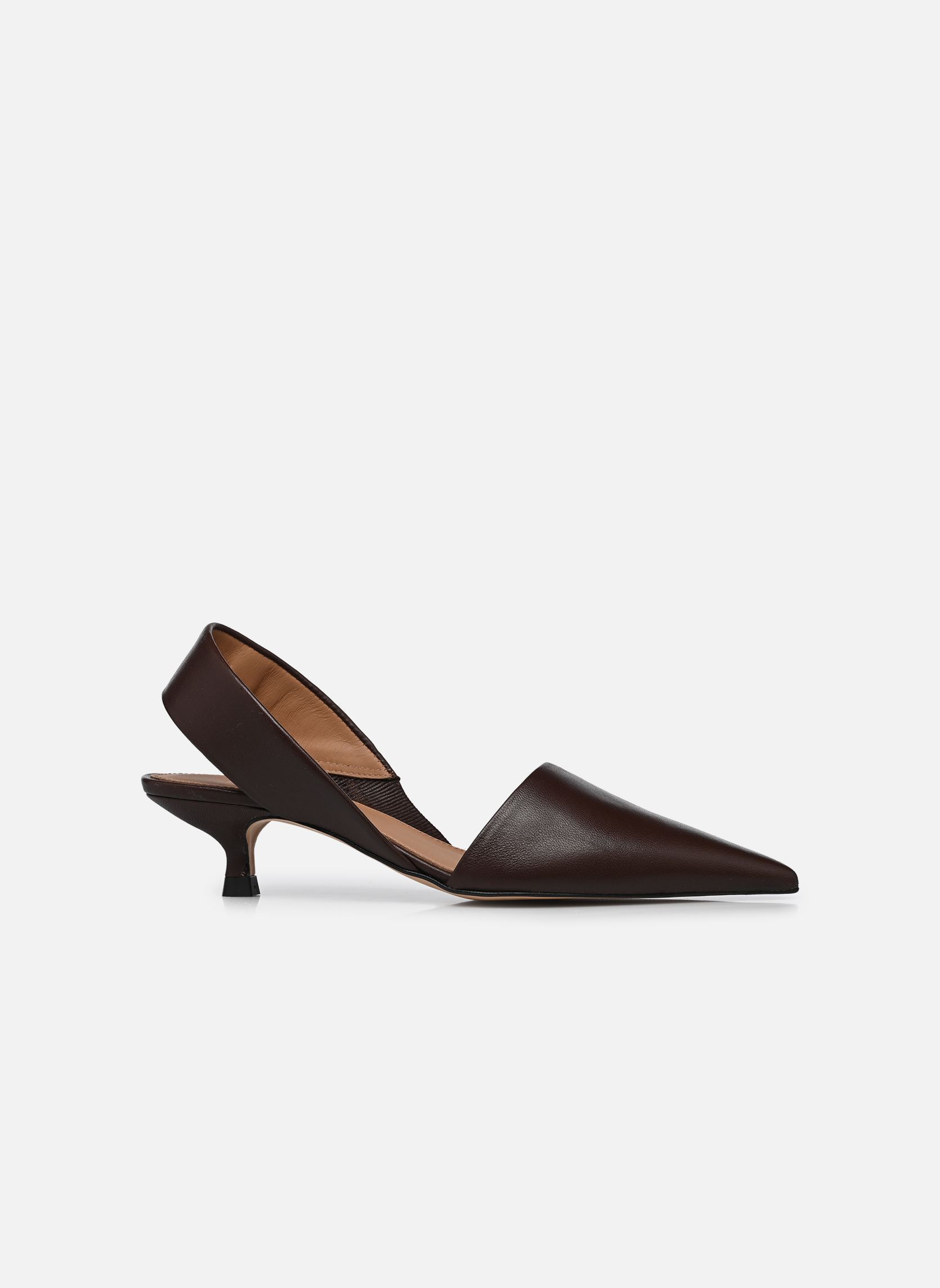 Pumps mit Riemchen Ninni Leather damen braun Flattered Pumps mit Riemchen Ninni Leather damen braun Chocolate