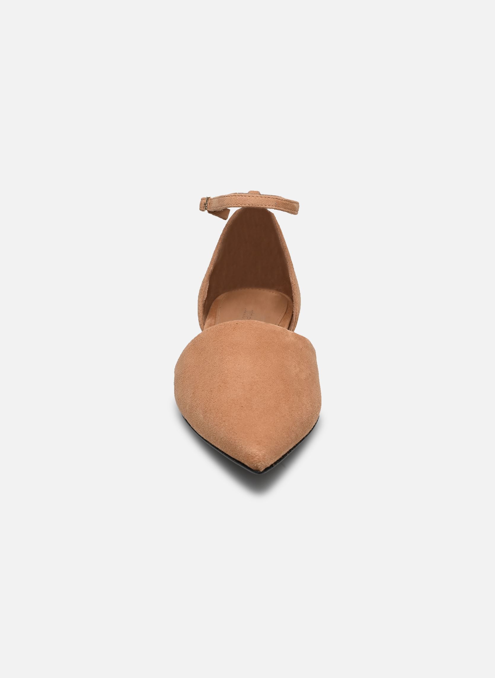 Pumps mit Riemchen Frankie Suede damen braun Flattered Pumps mit Riemchen Frankie Suede damen braun Cognac