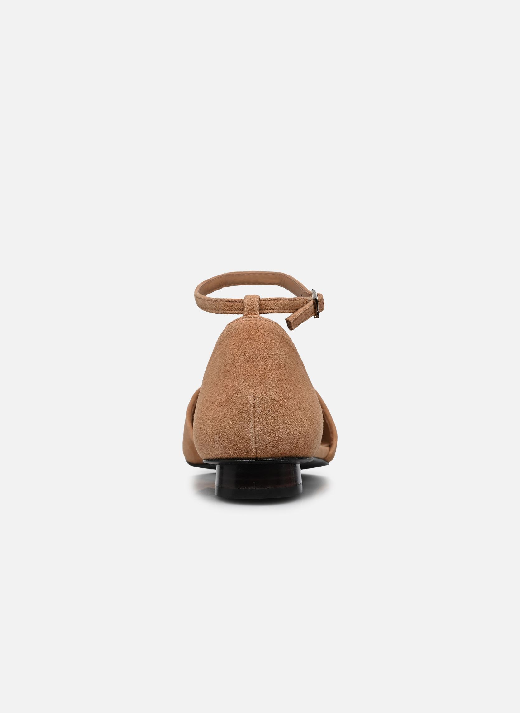 Pumps mit Riemchen Frankie Suede damen braun Flattered Pumps mit Riemchen Frankie Suede damen braun Cognac