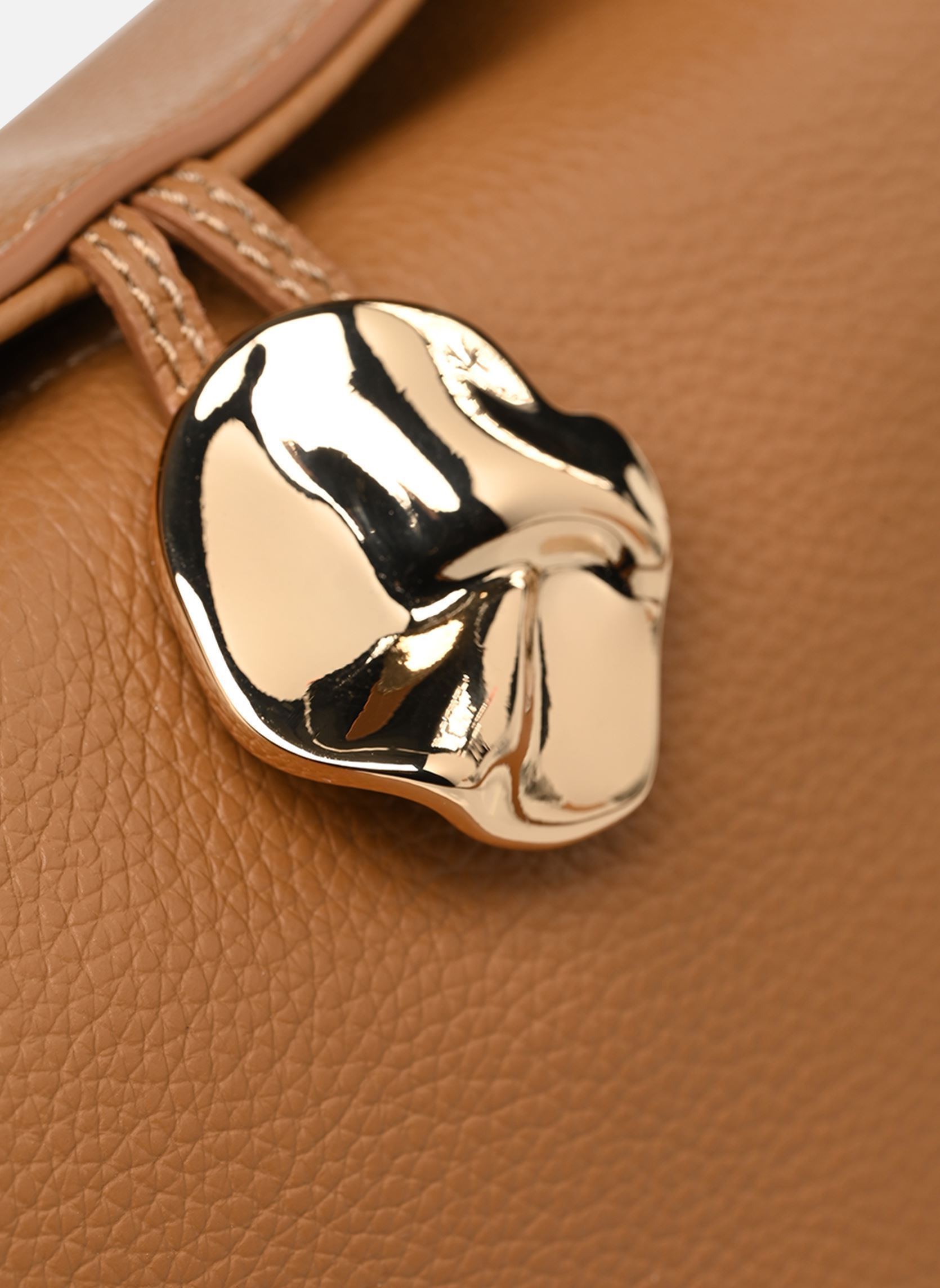 Handtaschen Hanna Mini Bag Grained Leather damen braun Flattered Handtaschen Hanna Mini Bag Grained Leather damen braun Cognac