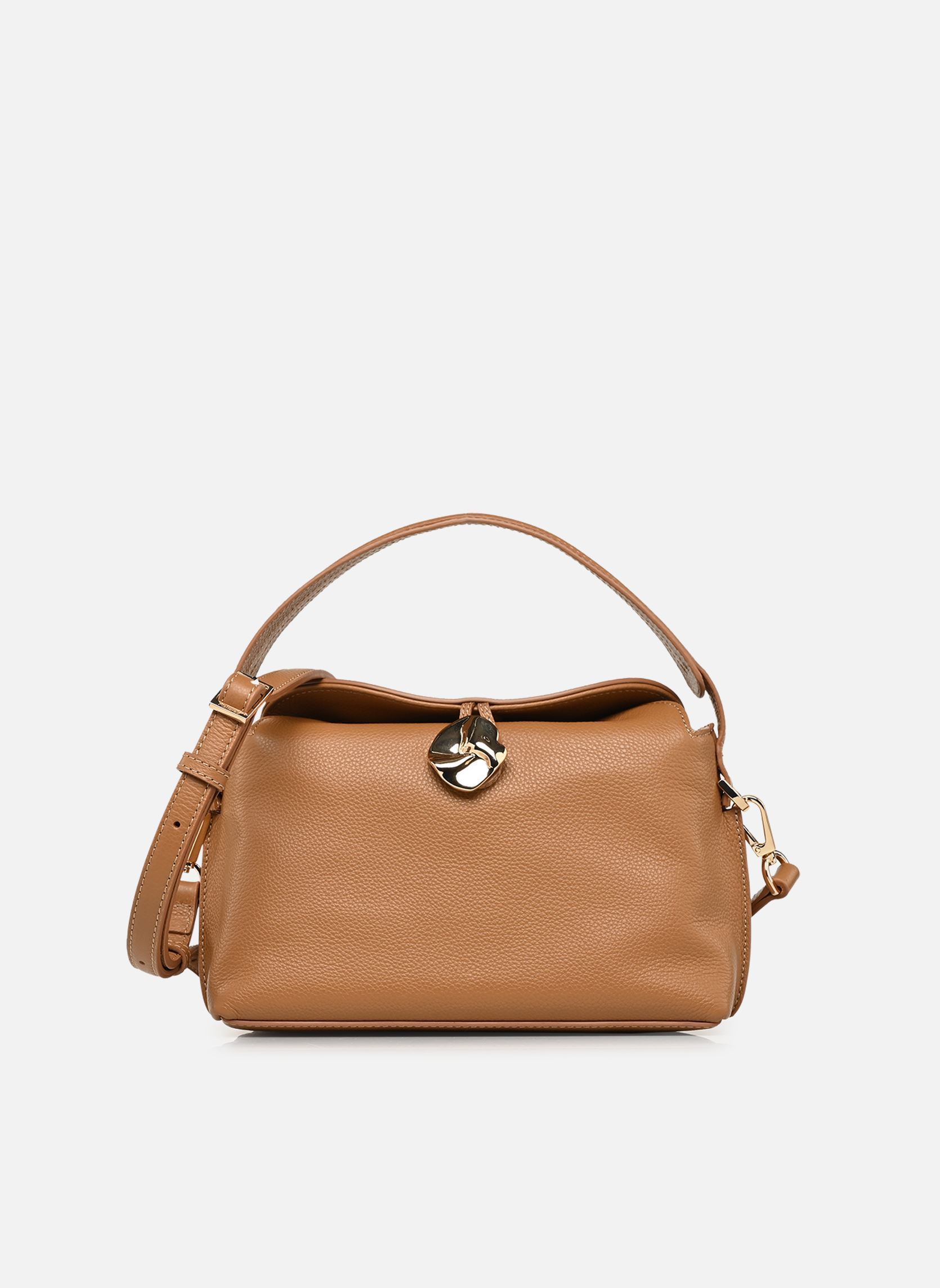 Handtaschen Hanna Mini Bag Grained Leather damen braun Flattered Handtaschen Hanna Mini Bag Grained Leather damen braun Cognac