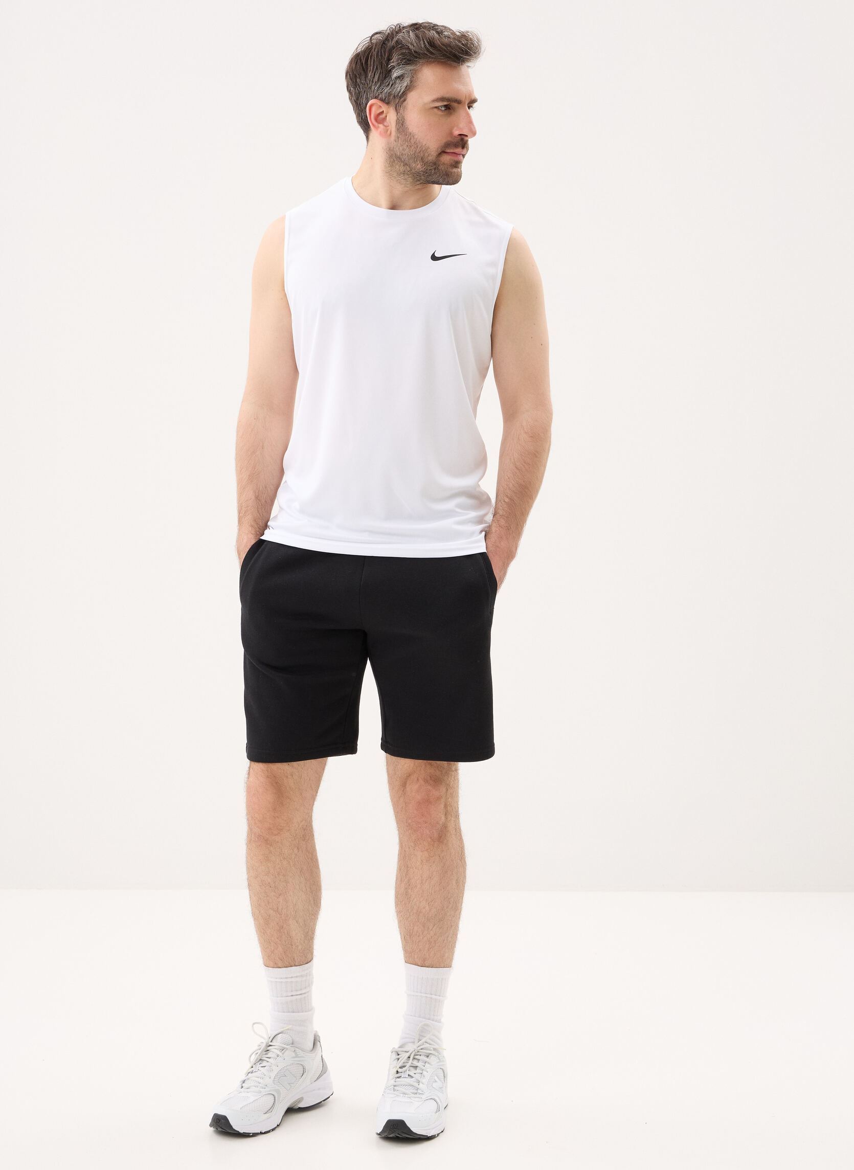 Hemdjes NESSA585 heren wit Nike Swim Hemdjes NESSA585 heren wit White