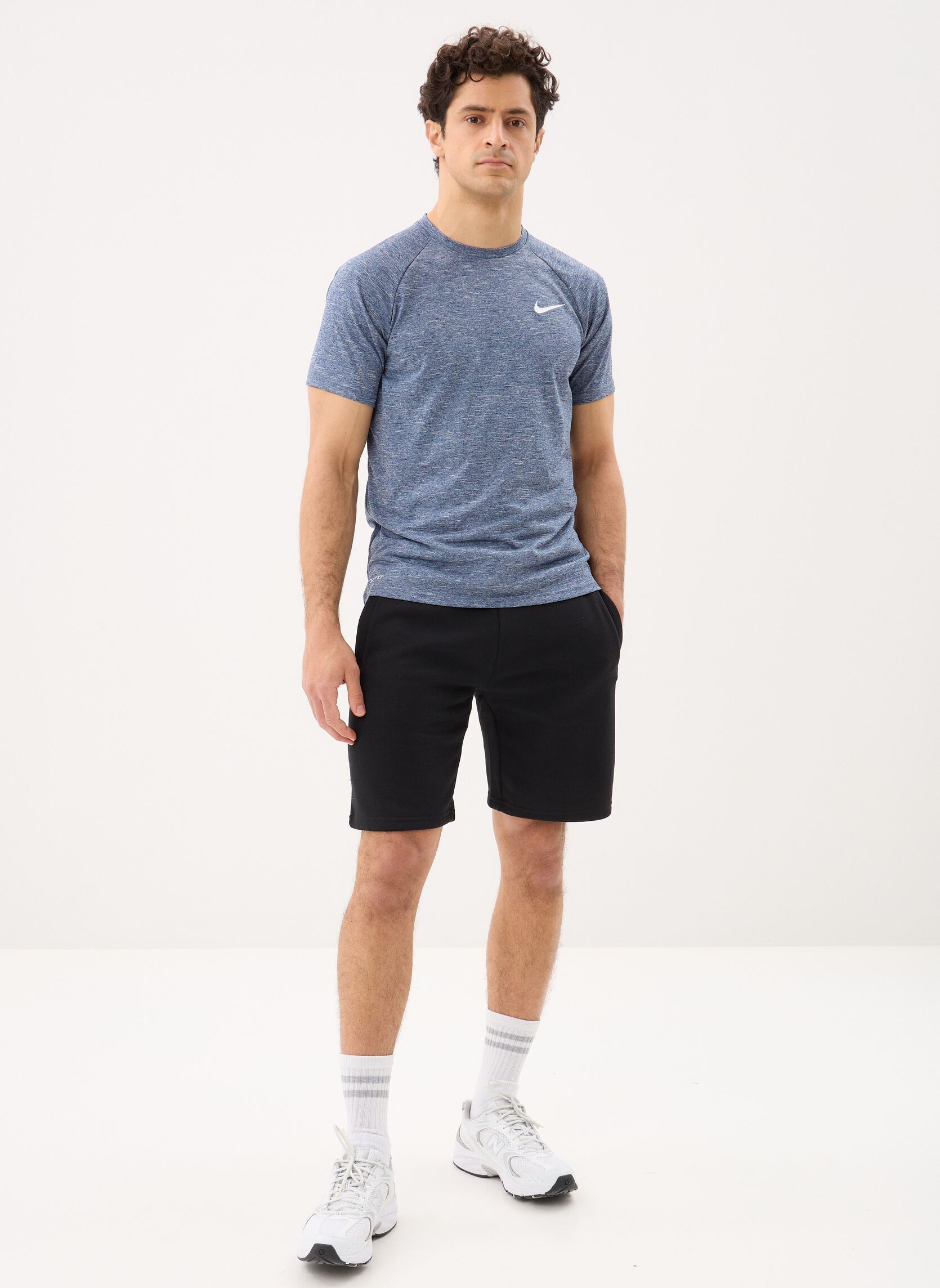 Tee-shirts NESSA589 homme bleu Nike Swim Tee-shirts NESSA589 homme bleu Midnight Navy