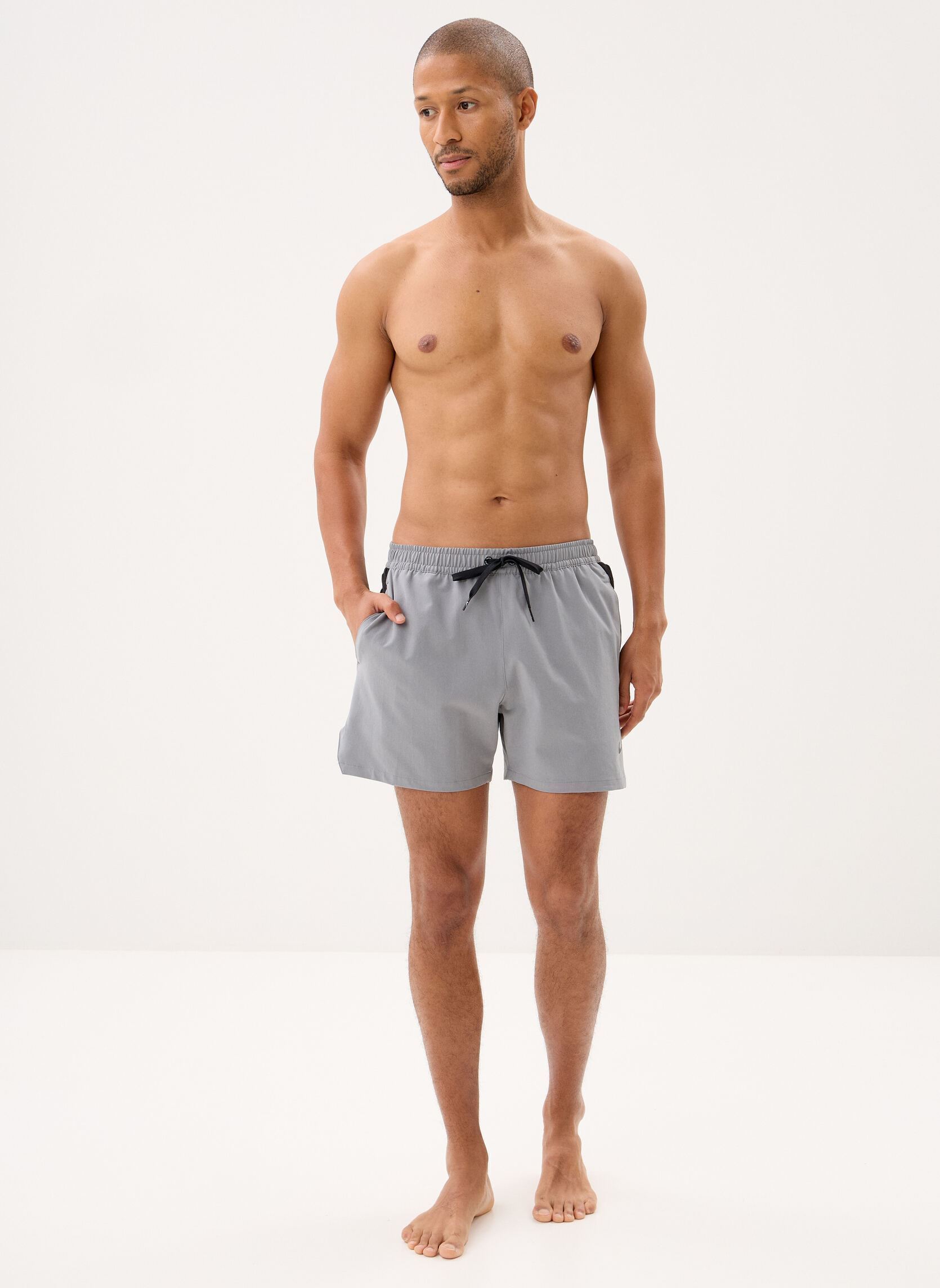 Shorts de bain NESSG483 homme gris Nike Swim Shorts de bain NESSG483 homme gris Cool Grey