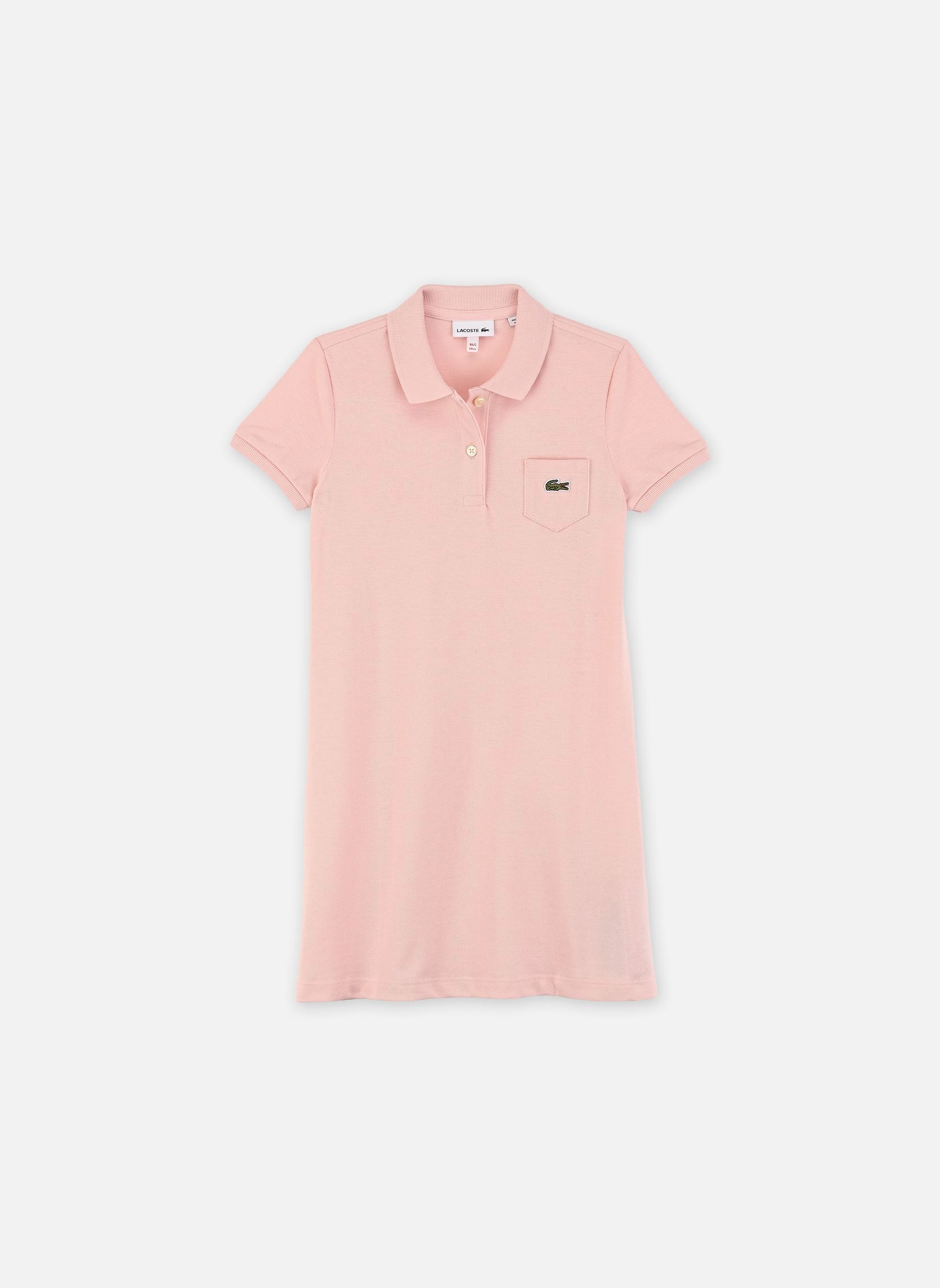 Vêtements Lacoste Pique Polo Dress pour Enfant
