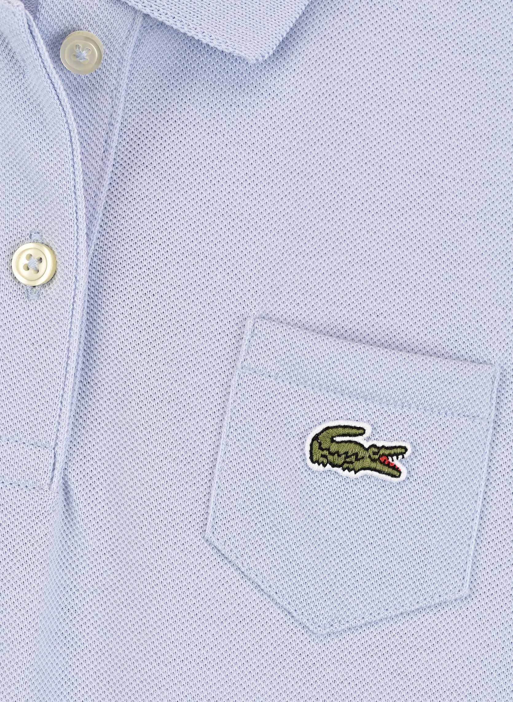 Jurken Pique Polo Dress meisjes paars Lacoste Jurken Pique Polo Dress meisjes paars LACOSTE PHOENIX