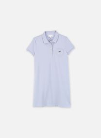 Jurken Pique Polo Dress meisjes roze