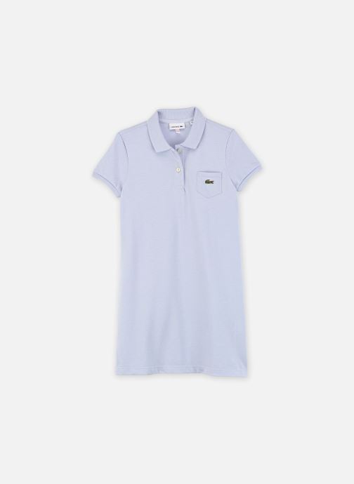 Lacoste Kleider Pique Polo Dress mädchen violett