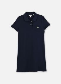 Jurken Pique Polo Dress meisjes roze