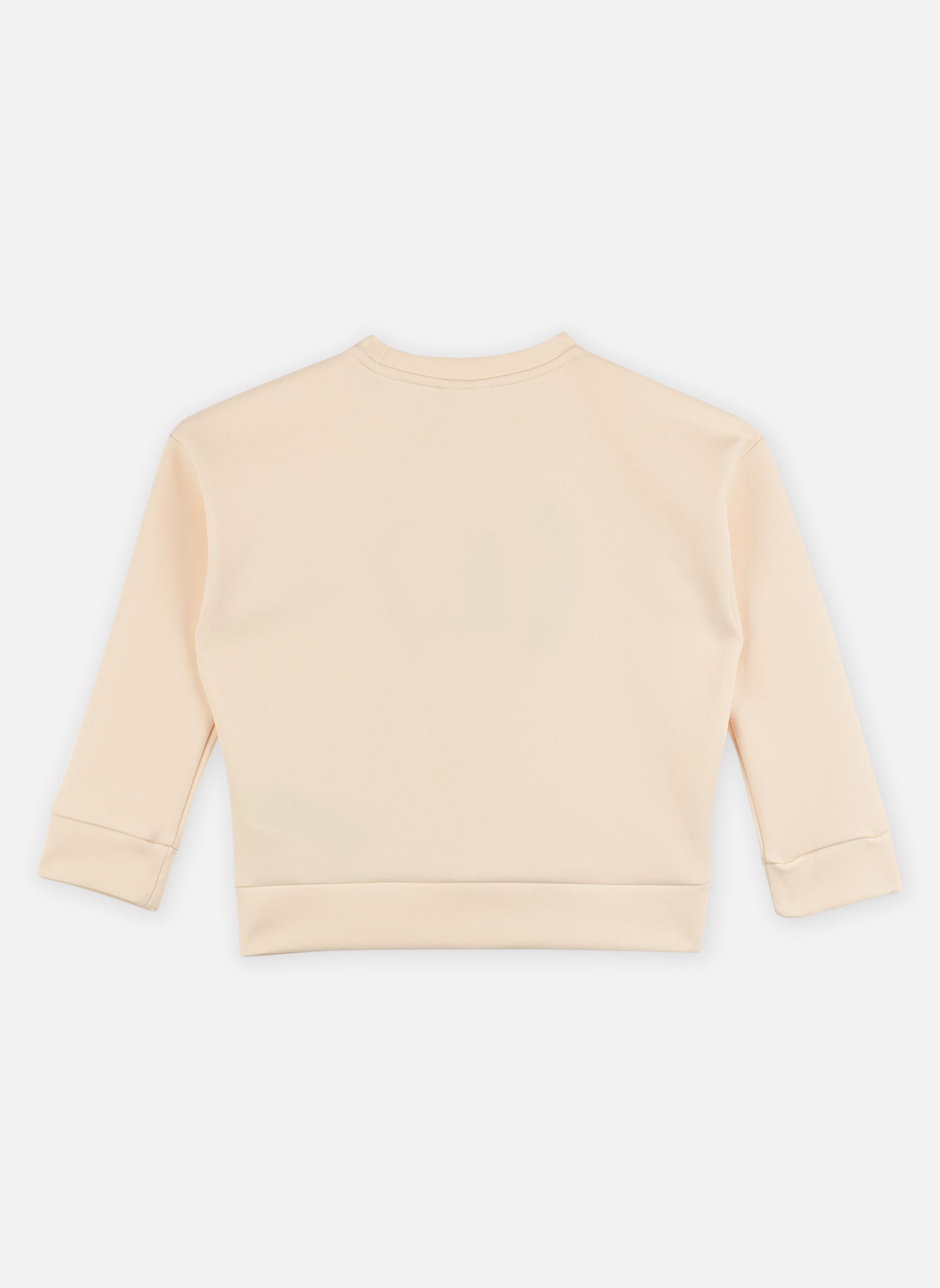 Sweats à capuche Spacer Knit Oversized Crew fille orange Lacoste Sweats à capuche Spacer Knit Oversized Crew fille orange POUDRE