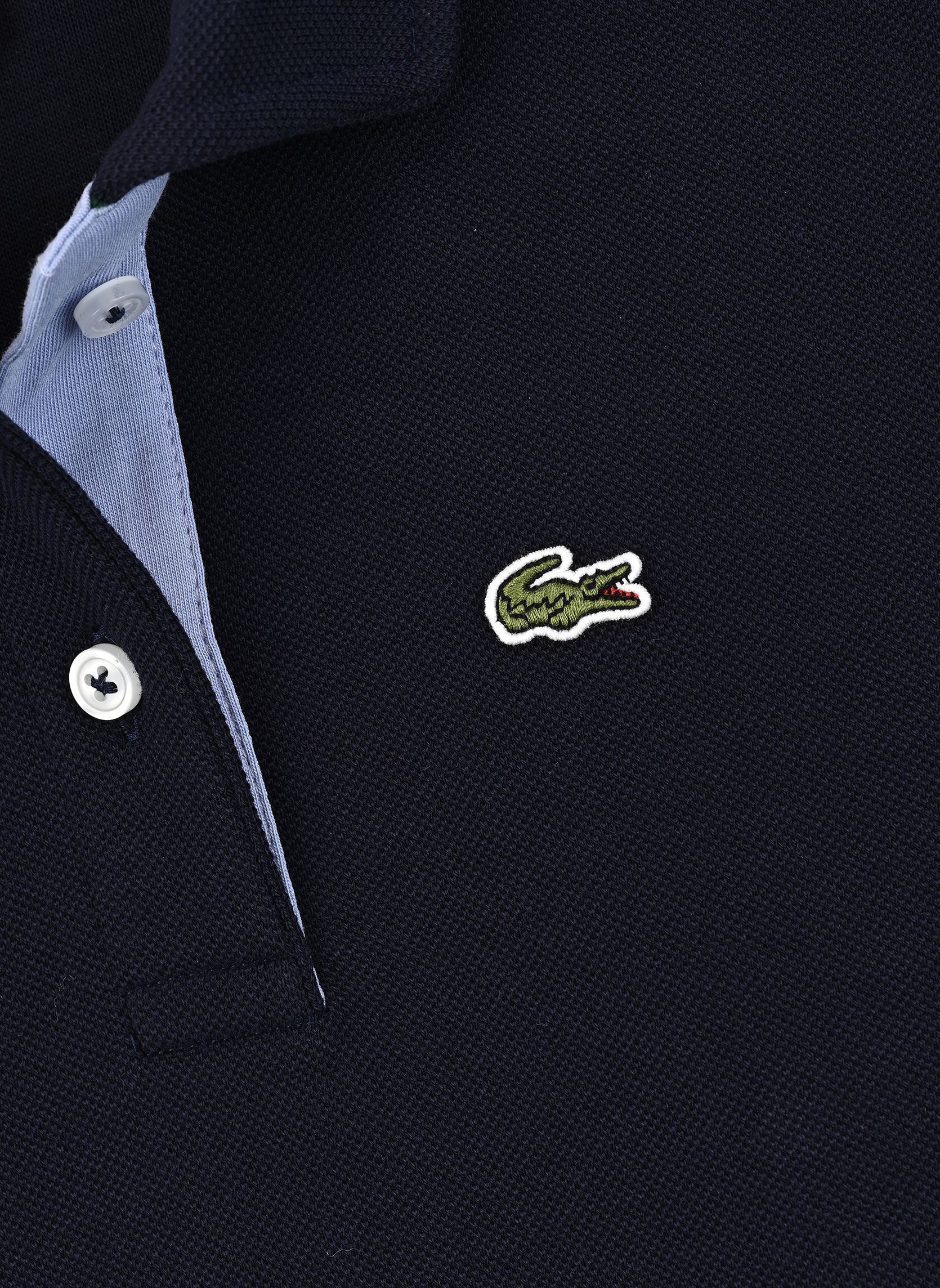 Polos Oversized Polo fille bleu Lacoste Polos Oversized Polo fille bleu MARINE