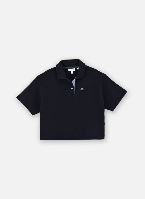 Lacoste Poloshirts Oversized Polo mädchen blau