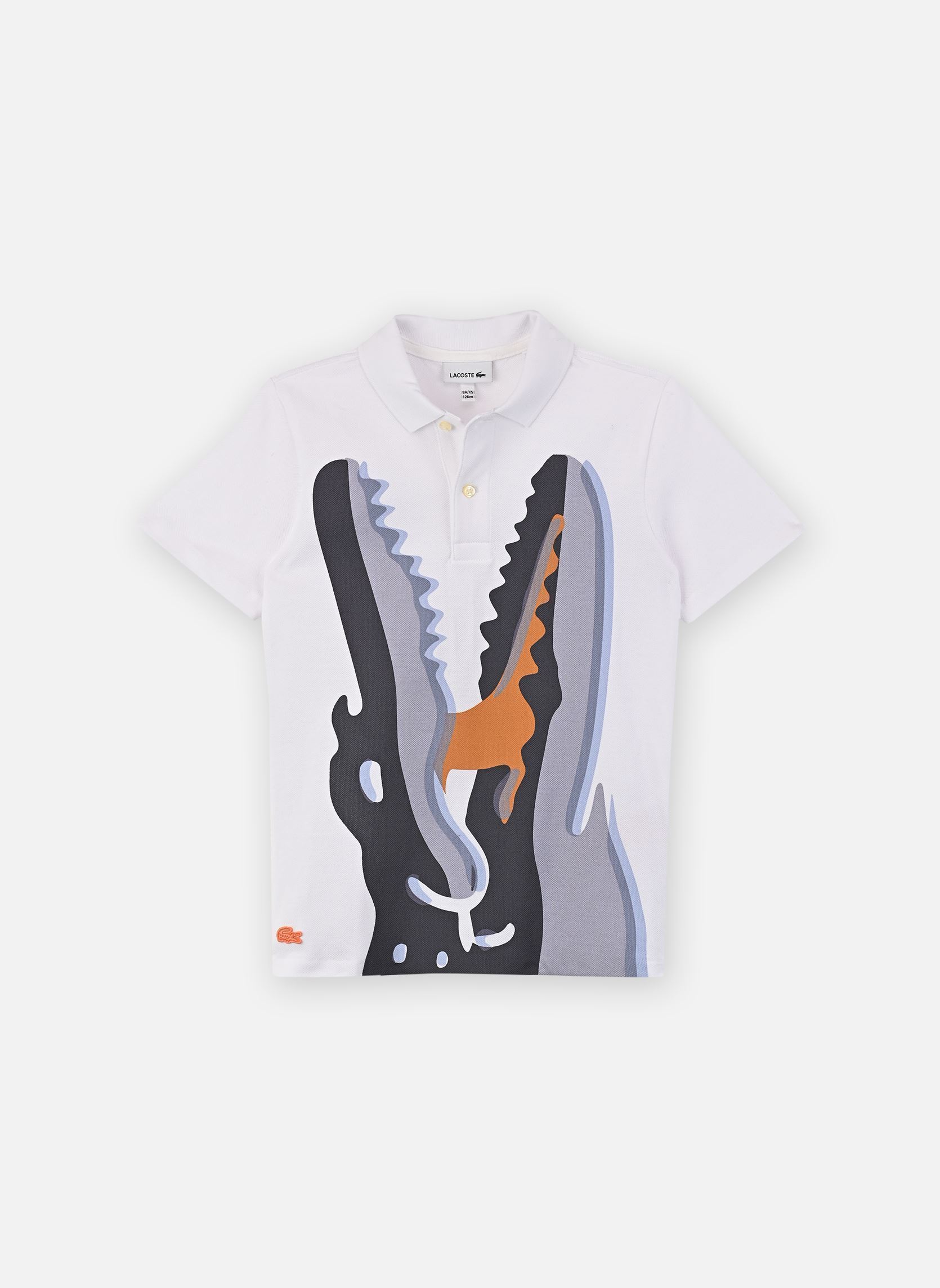 Vêtements Lacoste Watercolor Croc Polo pour Enfant